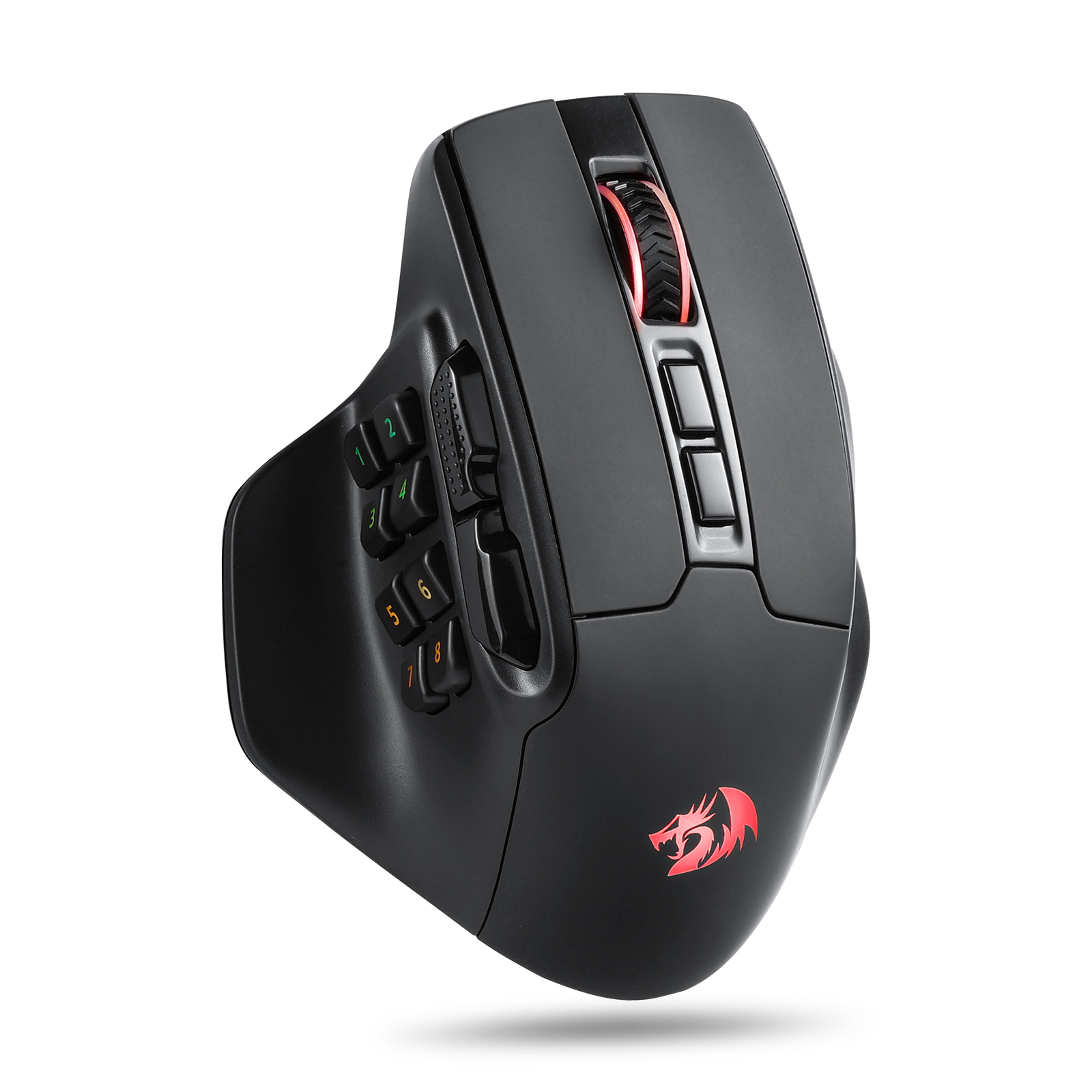Wireless MMO Gaming Mouse RGB Programmable Mouse With Buttons And Macro Keys 0