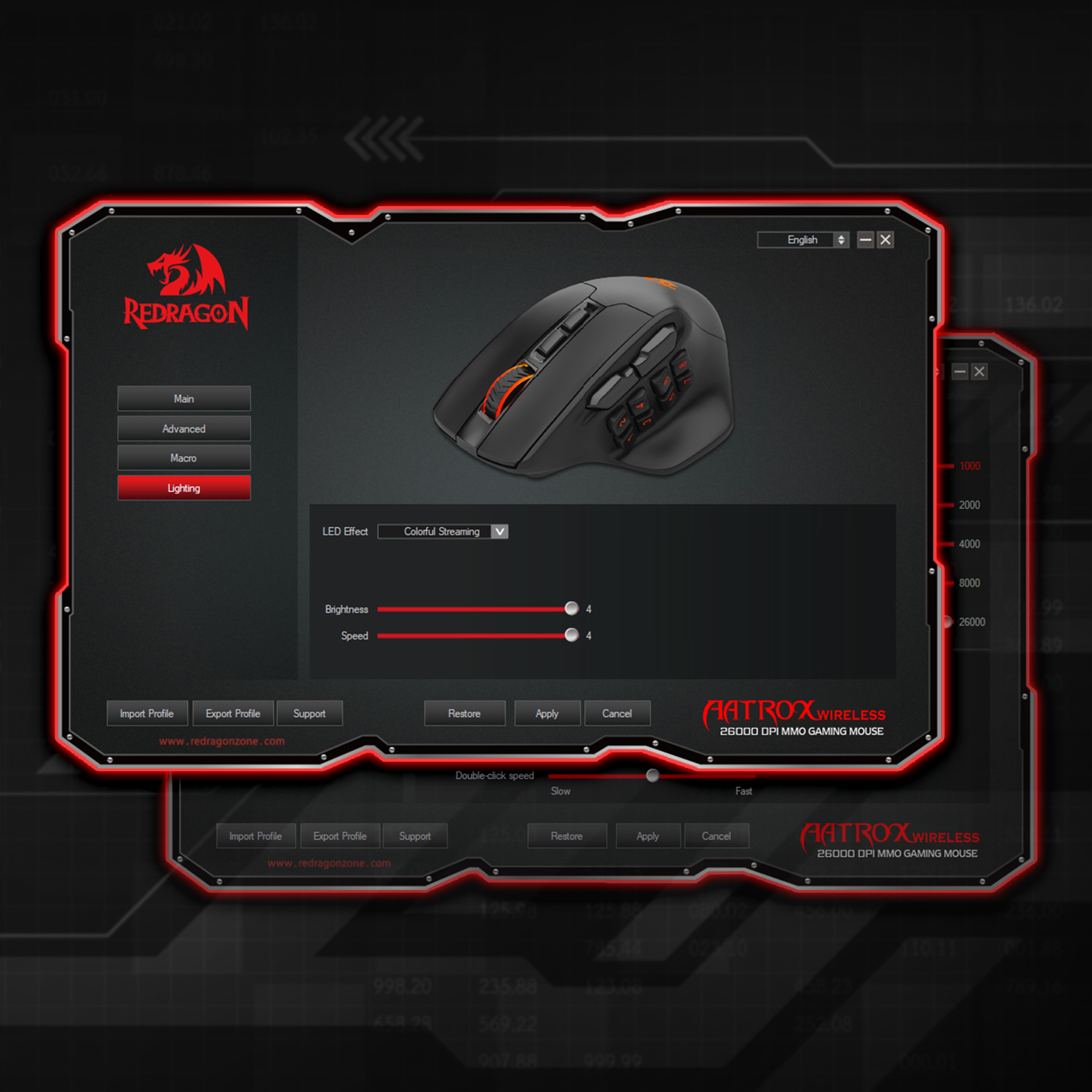 Wireless MMO Gaming Mouse RGB Programmable Mouse With Buttons And Macro Keys 2