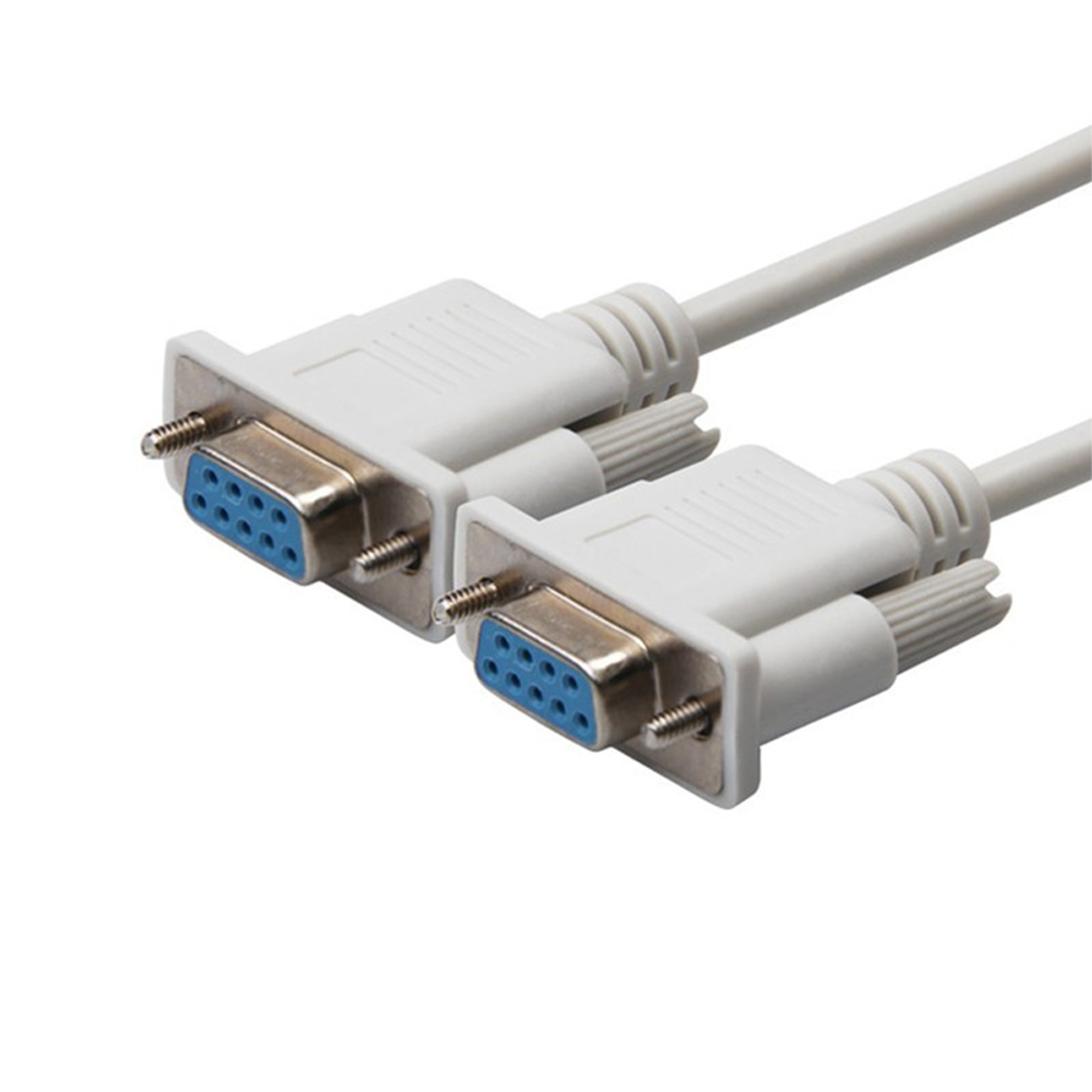 Null Modem Cable Female To Female Serial Cable For Industrial Equipment And PC Communication 0