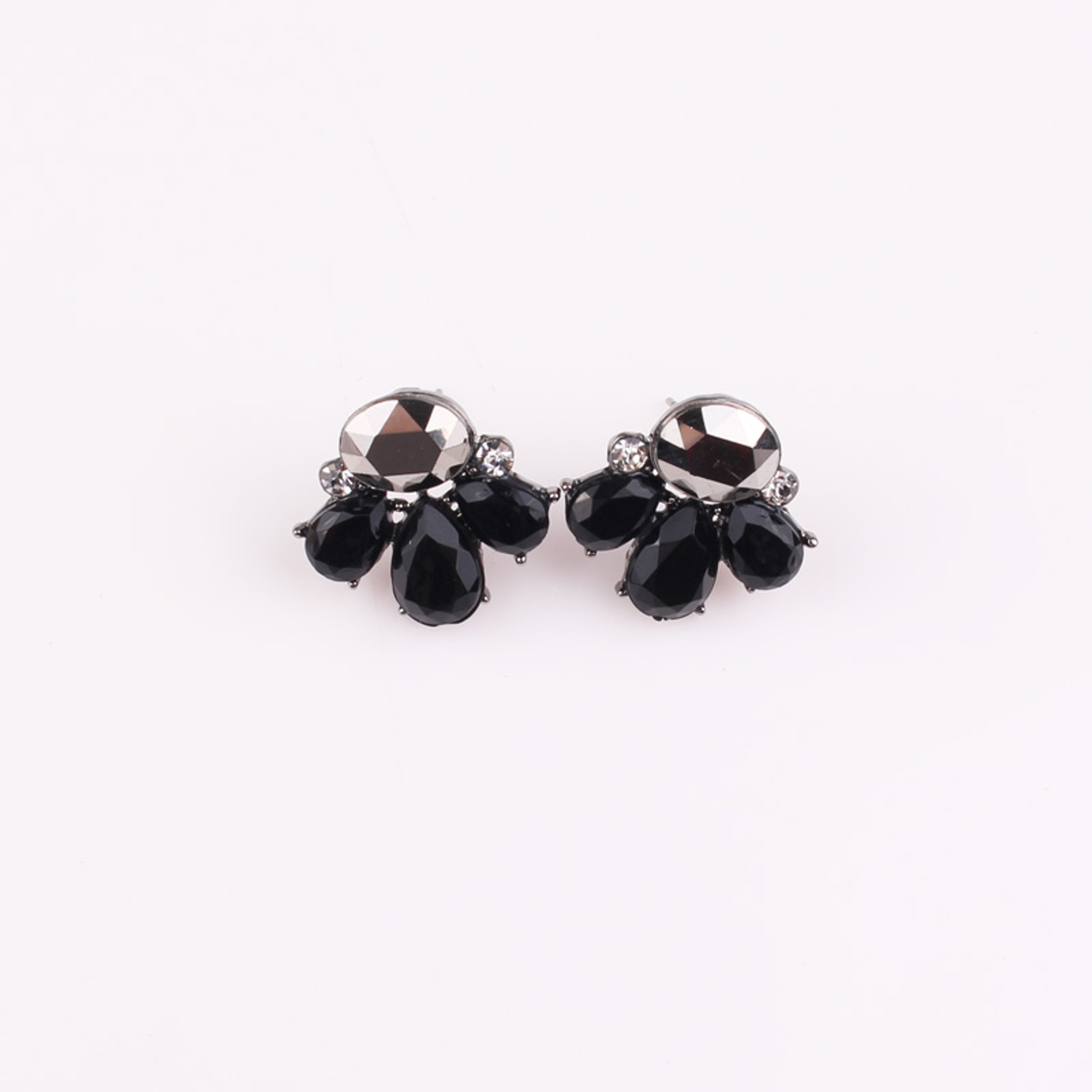 Sparkling Opal Stud Earrings With Crystal Rhinestones For Cartilage  Everyday Wear 1
