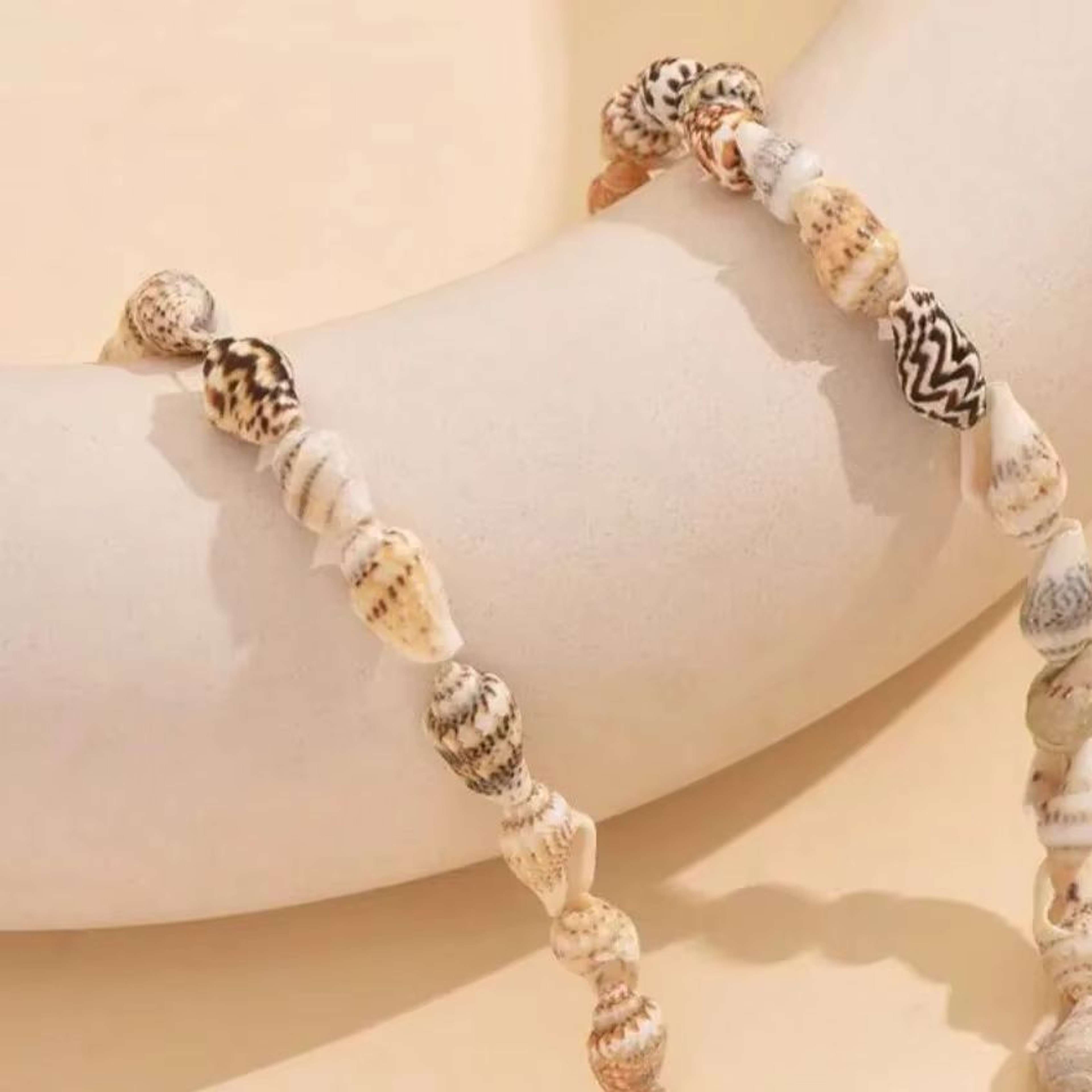 Bohemian Shell Necklace With Starfish Pendant Beach Choker Seashell Jewelry For Summer Vacations 1