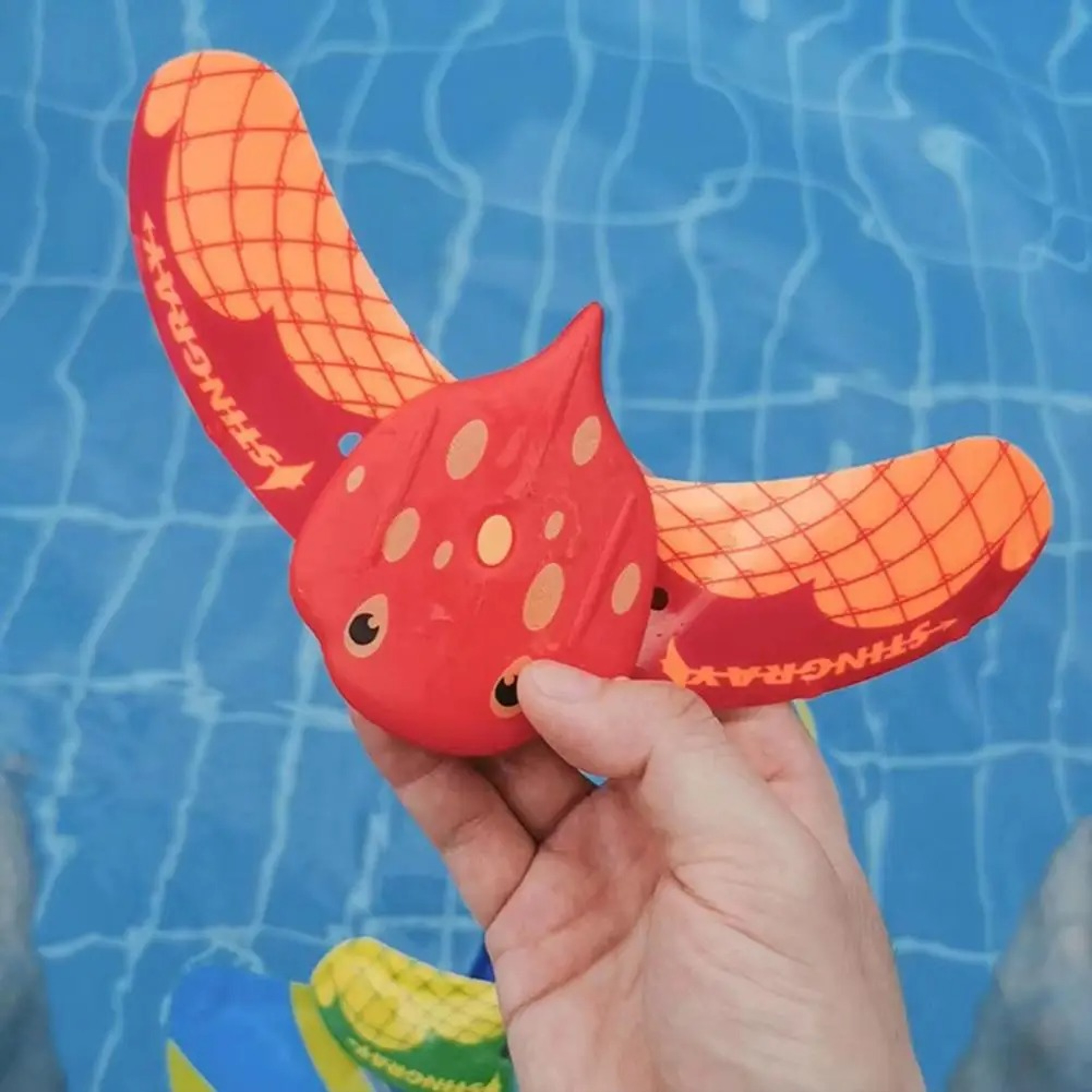 HydroGlide Manta Ray Water Toy for Kids Self Powered Pool Diving Toy for Swim Training & Water Fun – view 5