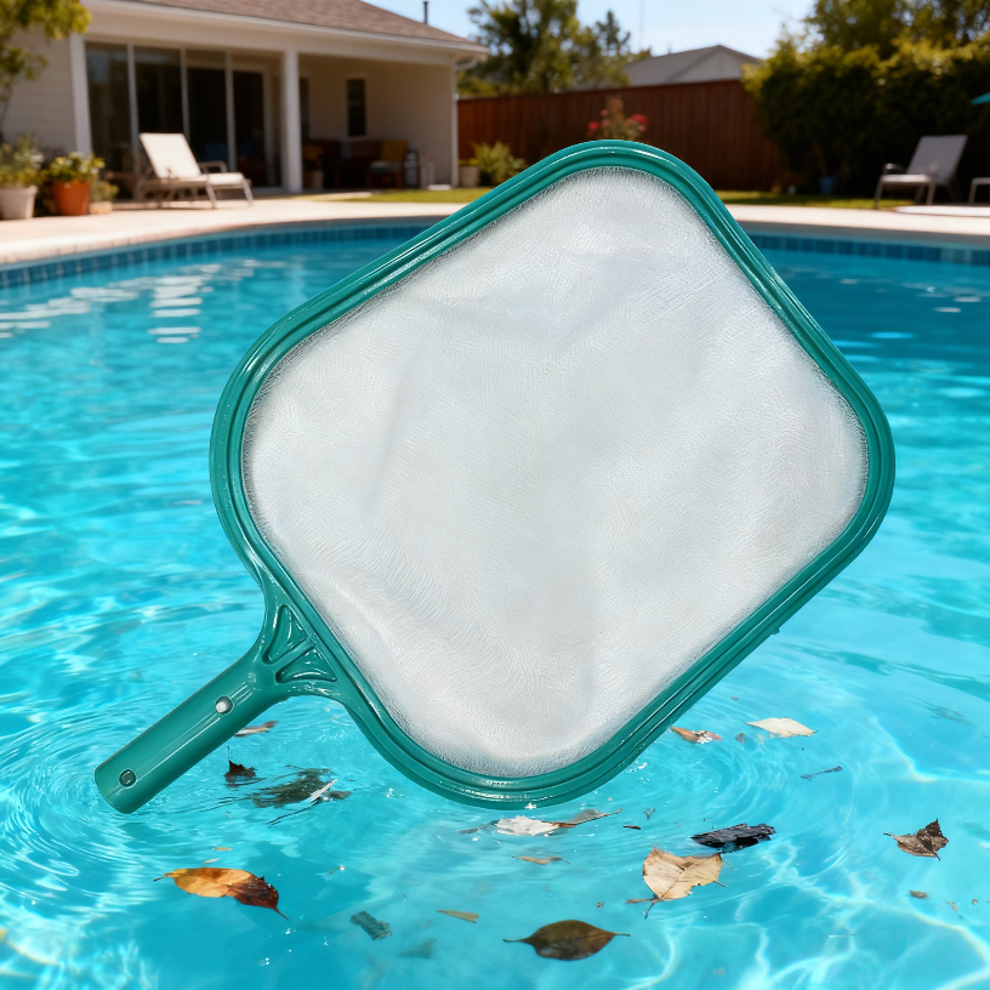 Premium Pool Skimmer Net & Pool Leaf Rake for Swimming Pool & Spa Cleaning – view 2