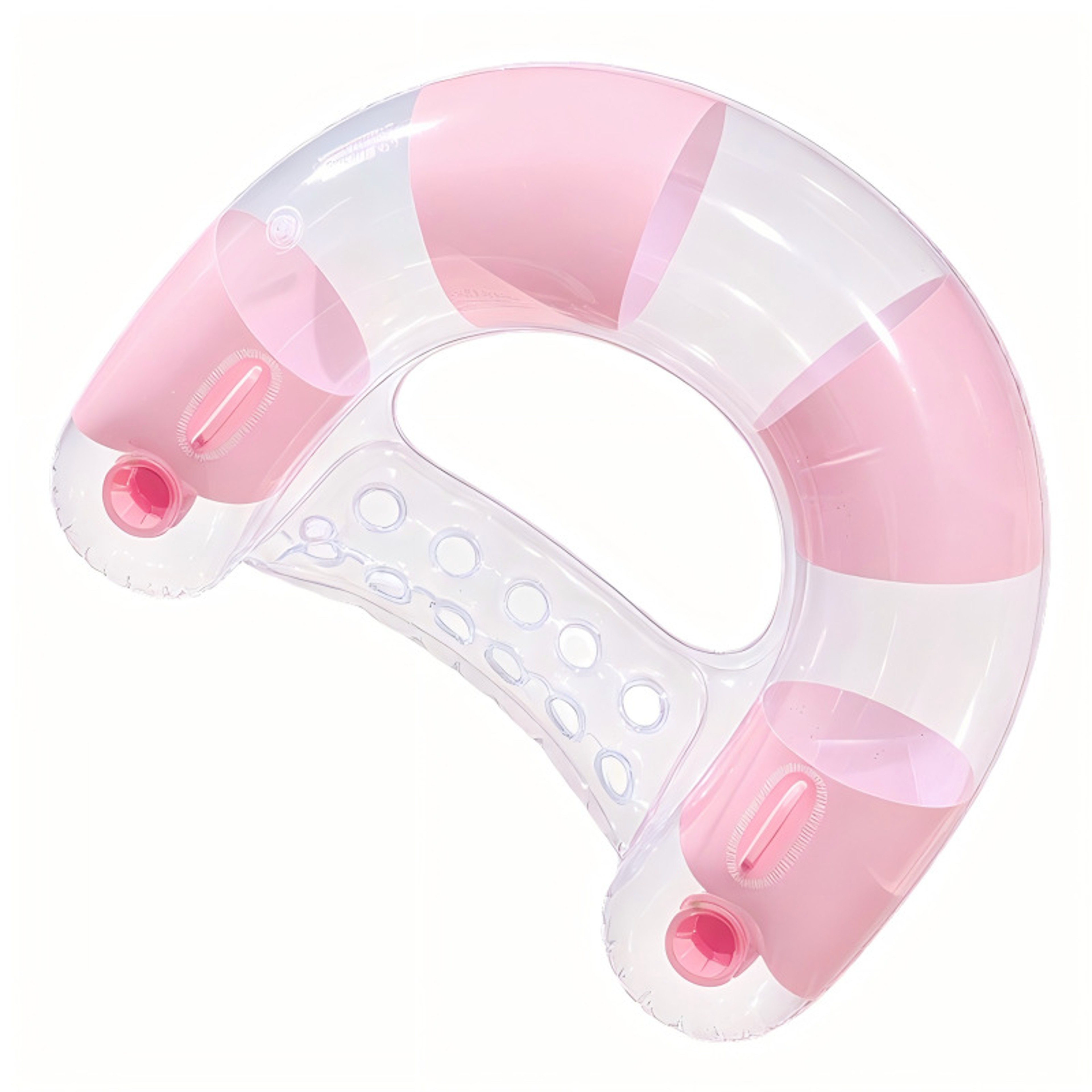 Moonlight Shimmer Inflatable Pool Float U Shaped Pool Lounge Float with Sequins for Summer Relaxation – view 6