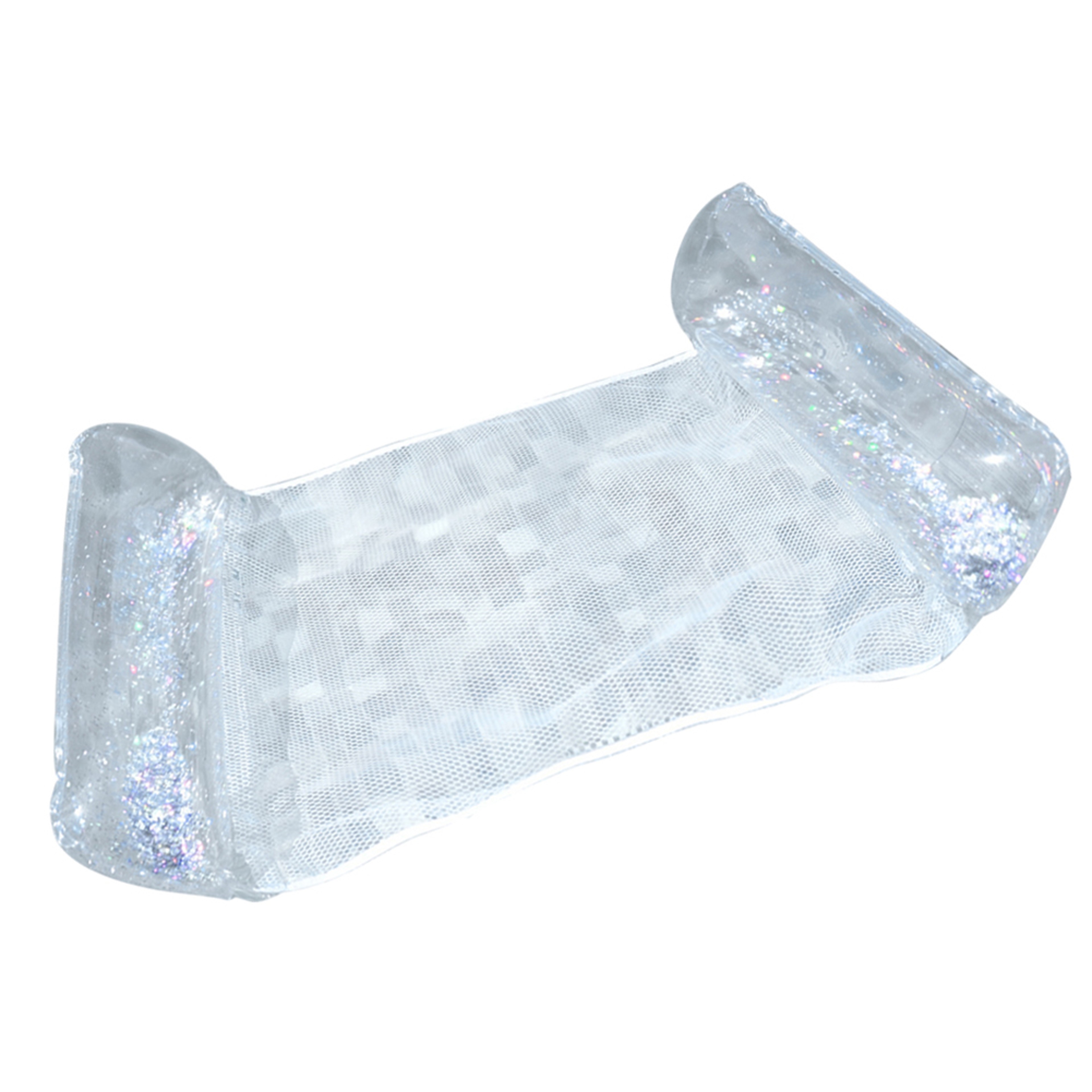 Sparkle Inflatable Water Hammock Pool Float Recliner With Foldable Swimming Mattress For Adults 0