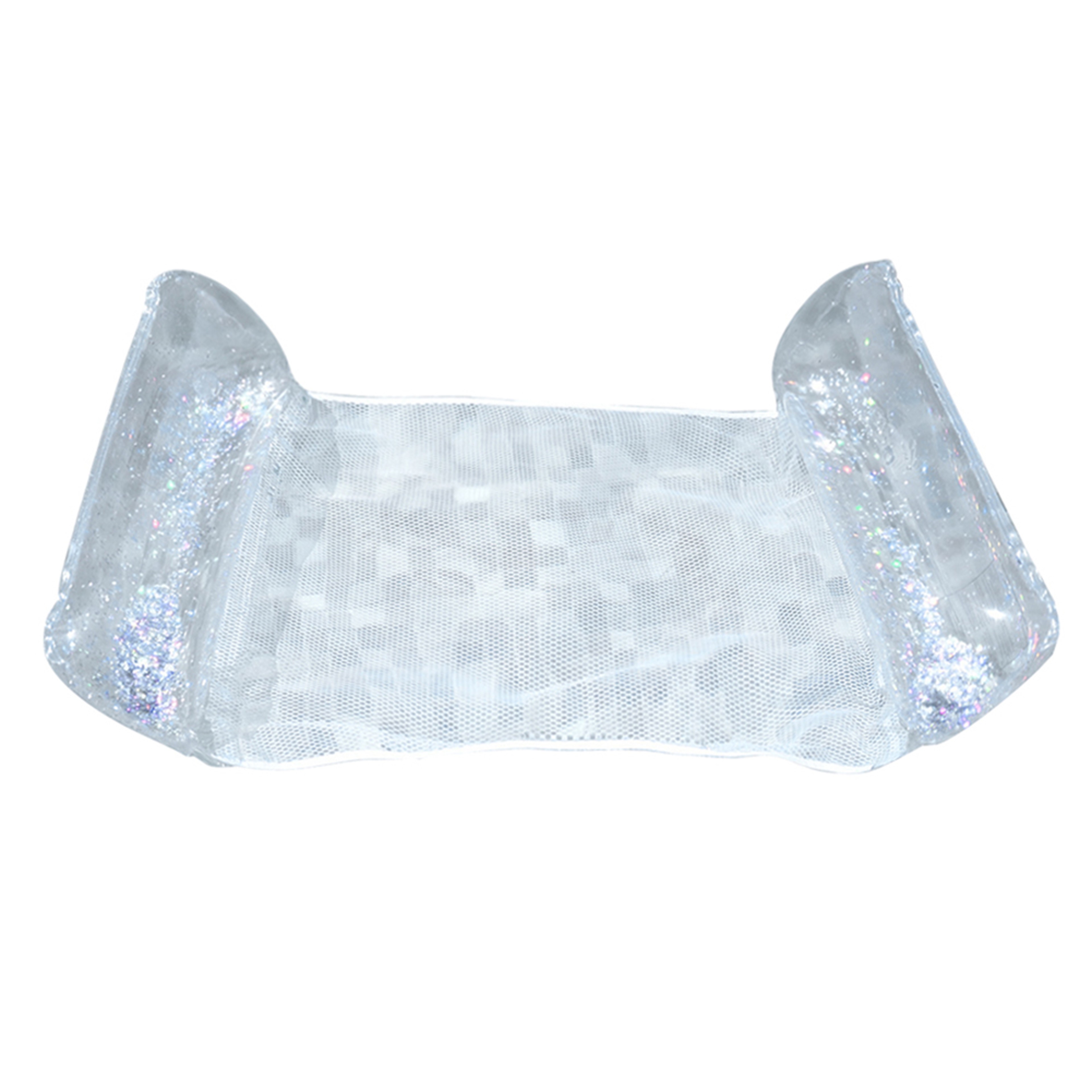 Sparkle Inflatable Water Hammock Pool Float Recliner With Foldable Swimming Mattress For Adults 3