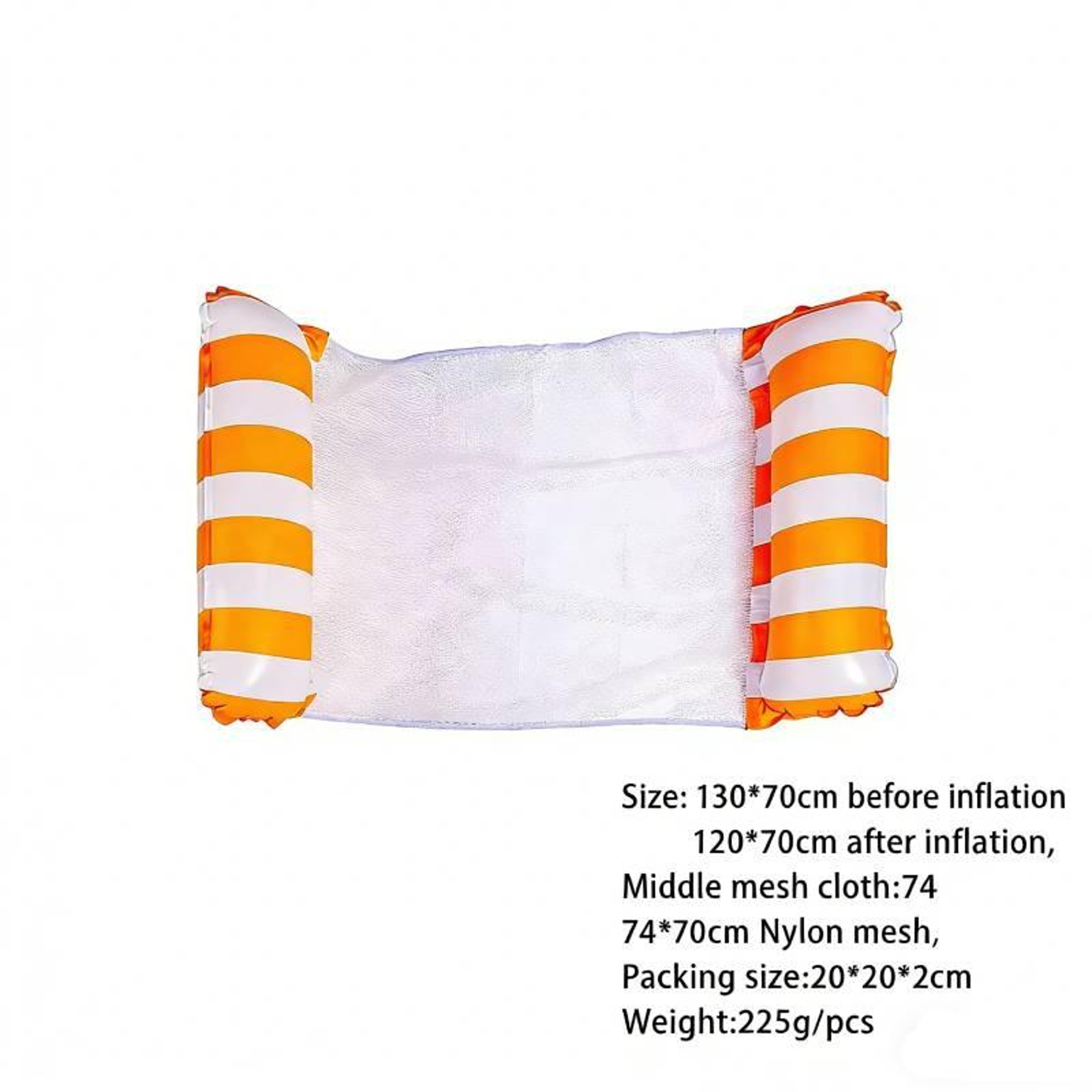 Portable Pool Hammock Float Foldable Inflatable Water Hammock Floating Pool Lounger For Beach  Pool 4