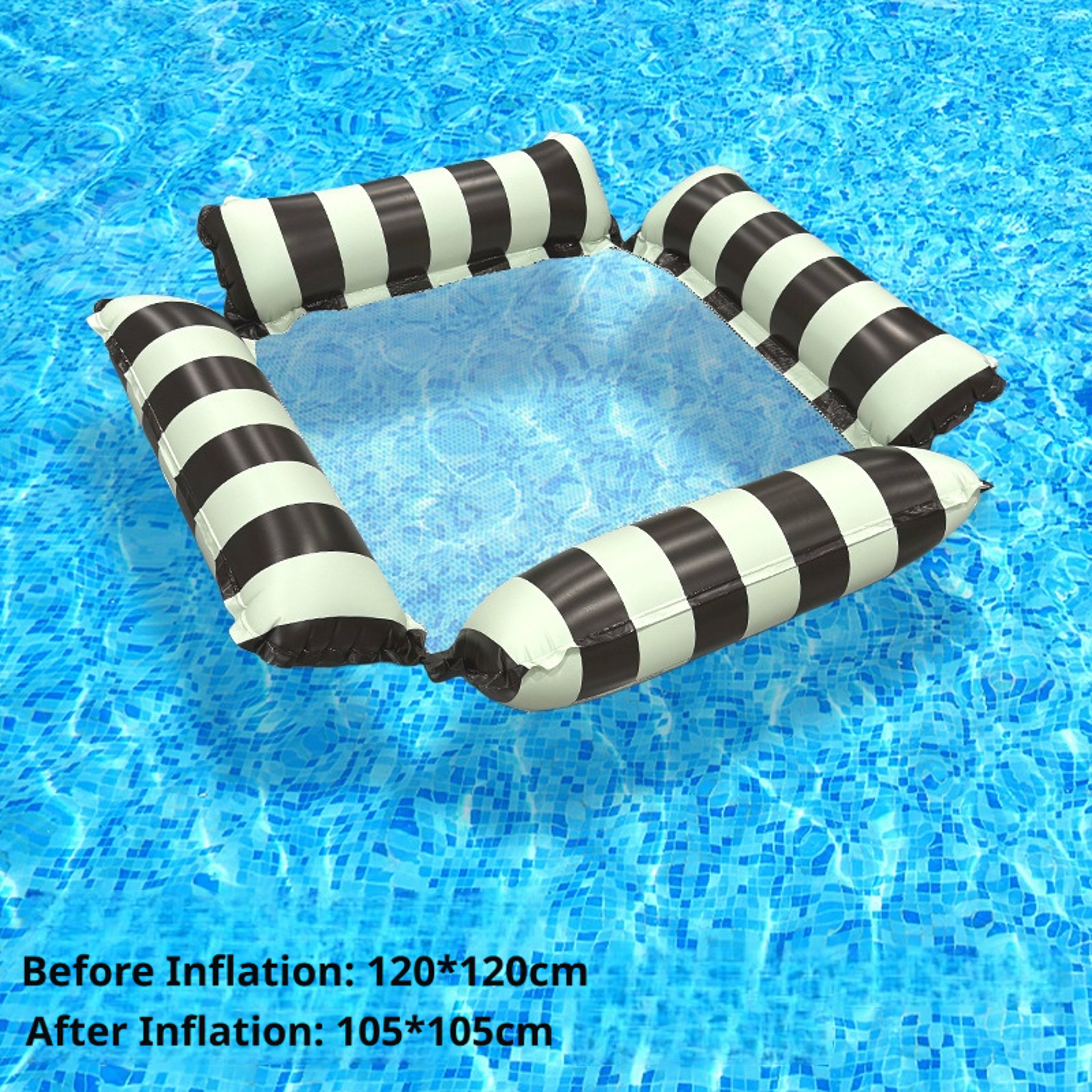 Fruit Splash Water Hammock Inflatable Pool Float Lounge Chair For Summer Relaxation 3