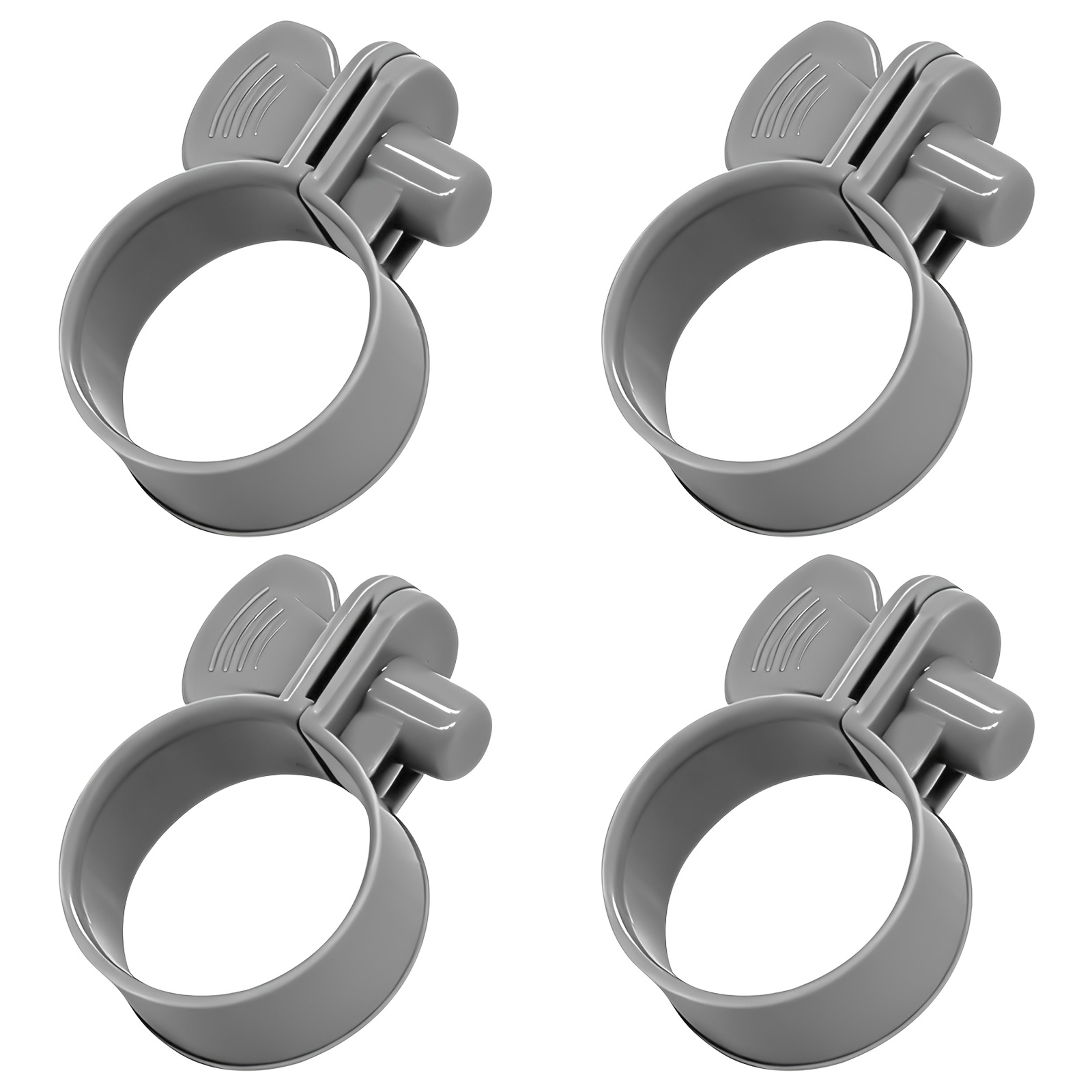 4Pcs Pool Hose Clamp Set Leak Proof Safe Pipe Connection Fittings Replacement Accessories Fit Intex 1