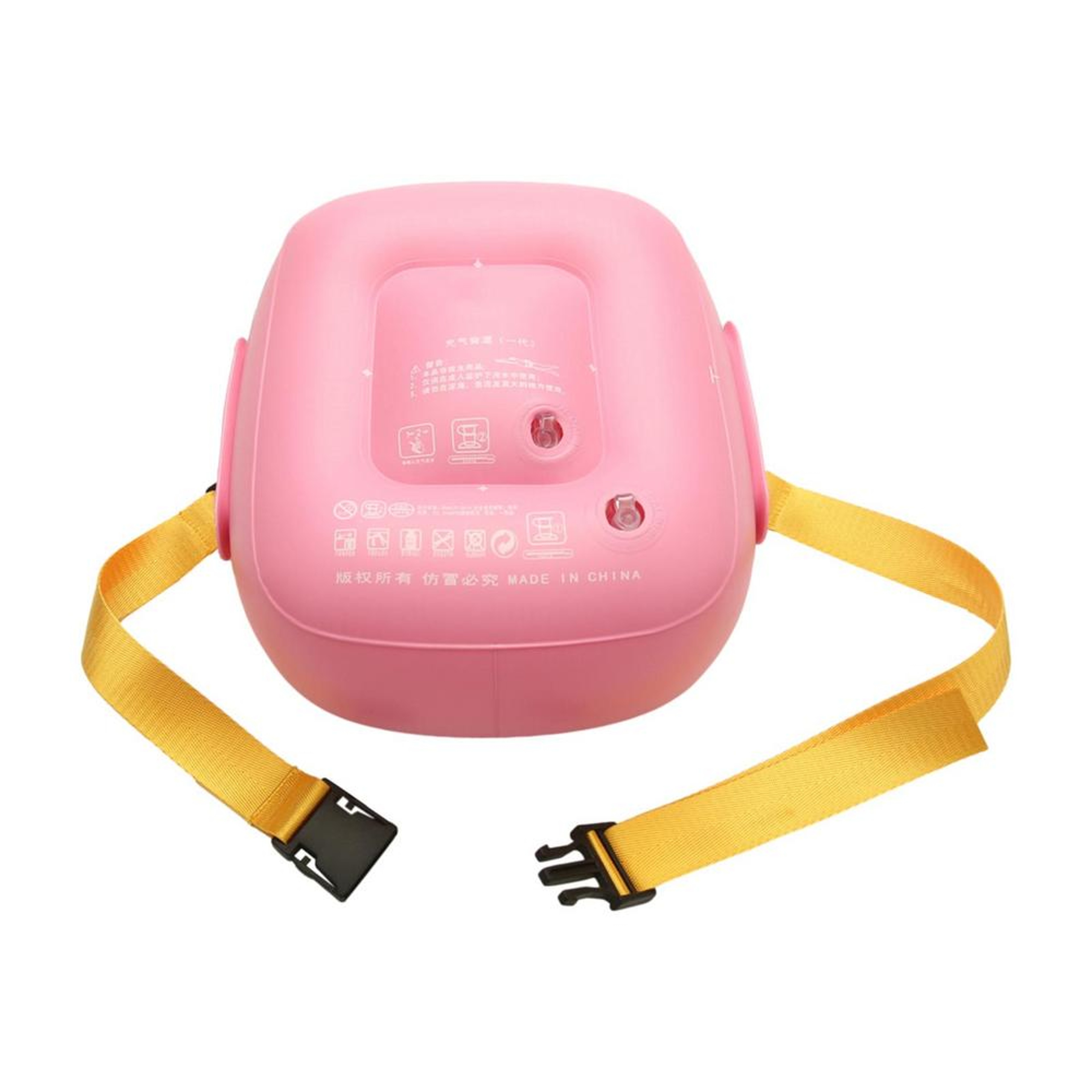 Adjustable Adult Swim Training Float Belt Inflatable Swimming Back Float for Beginners – view 7