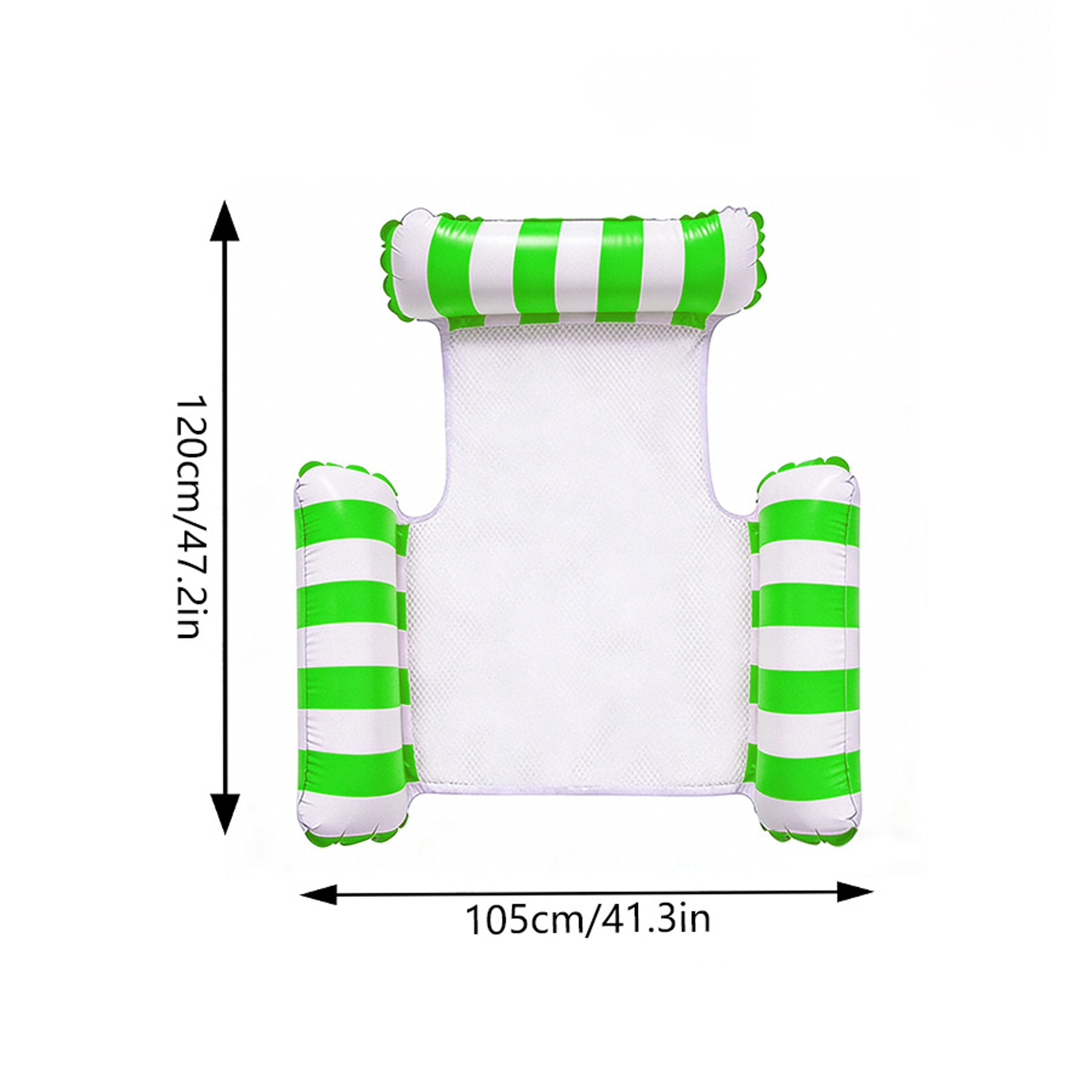 Portable Inflatable Pool Chair  Pool Hammock Float For Beach Lake  Summer Pool Parties 7