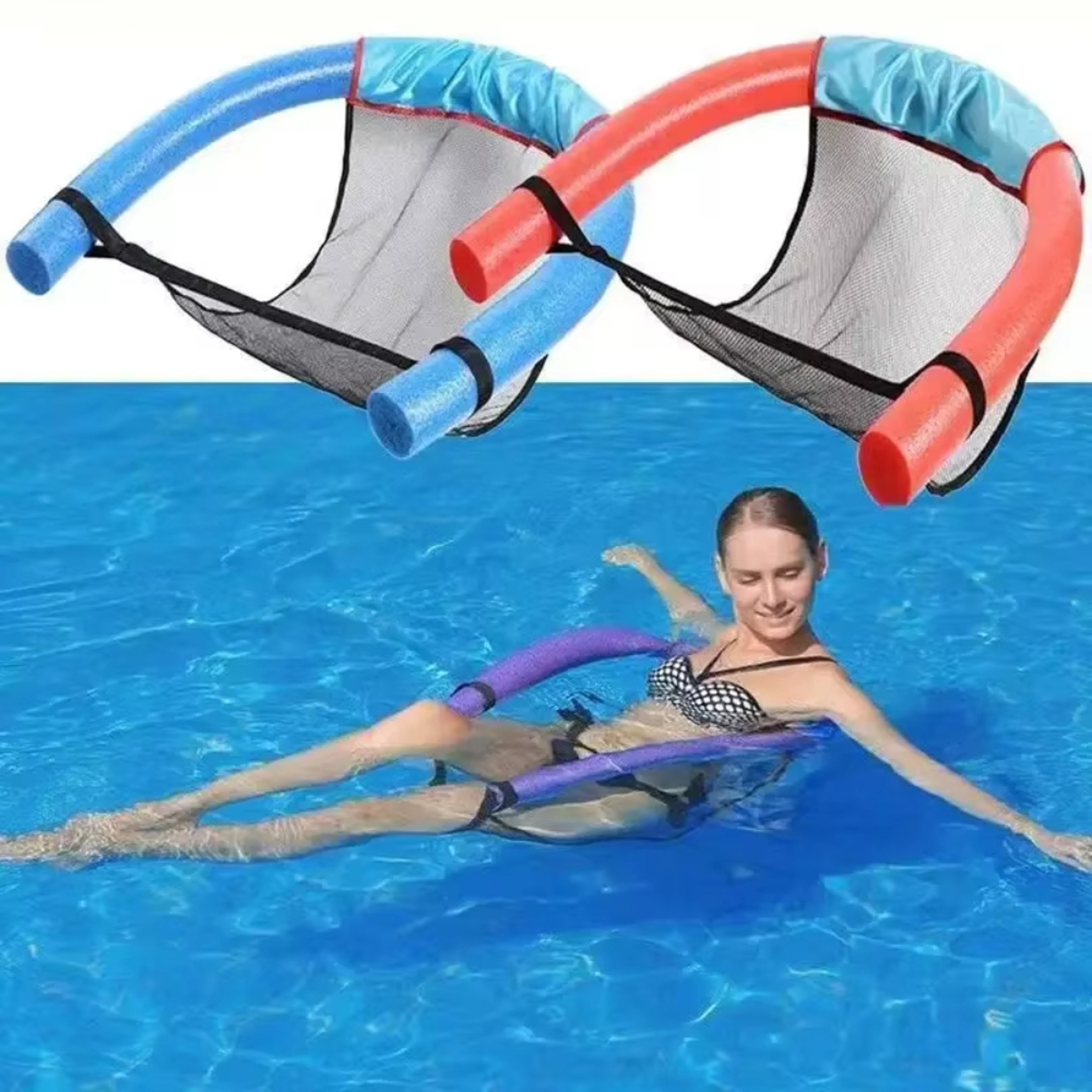 RelaxFloat Pool Hammock Float Chair For Adults Portable Water Hammock Swimming Pool Lounge 0