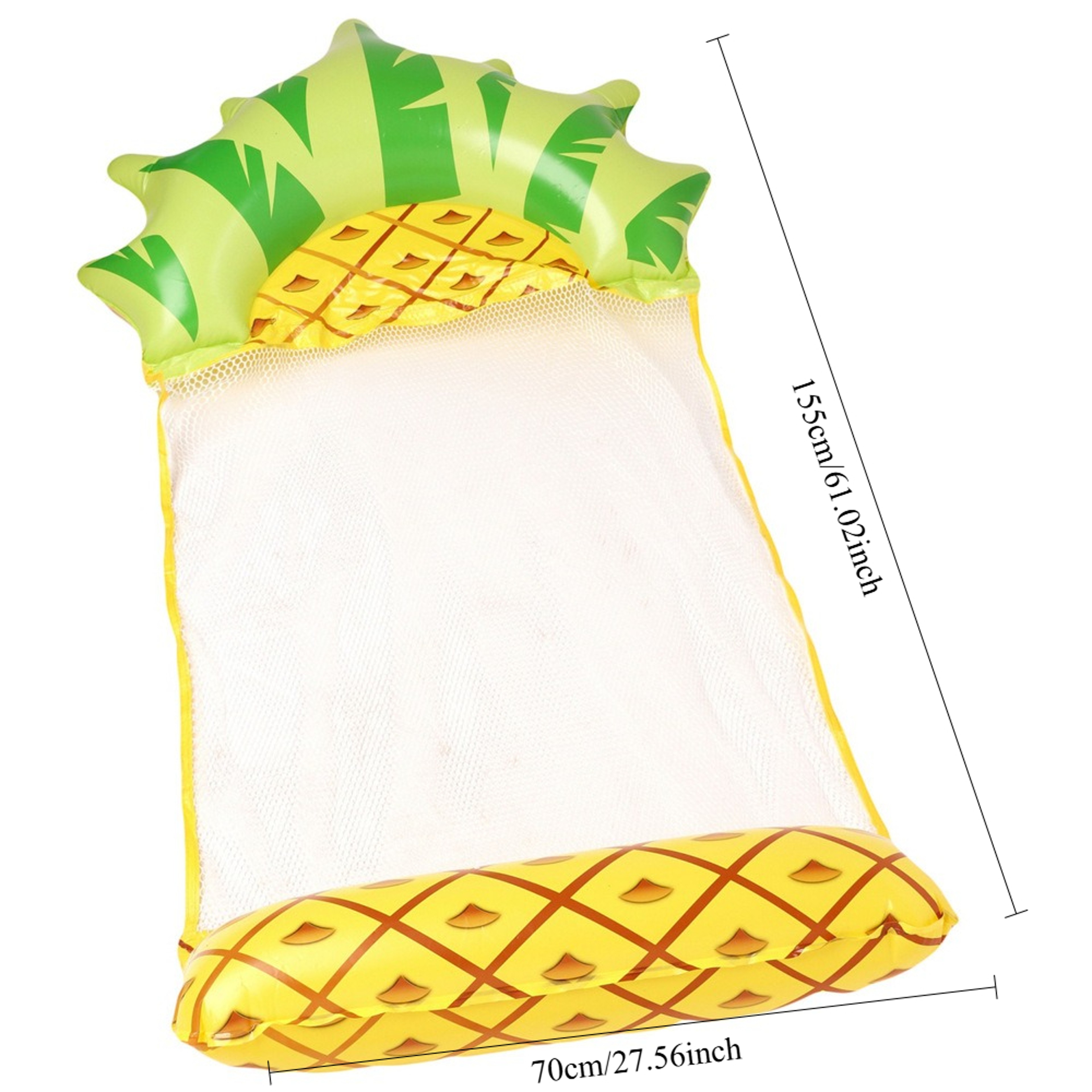 Watermelon Pool Hammock Float Foldable Inflatable Pool Float For Beach  Pool Relaxation 4