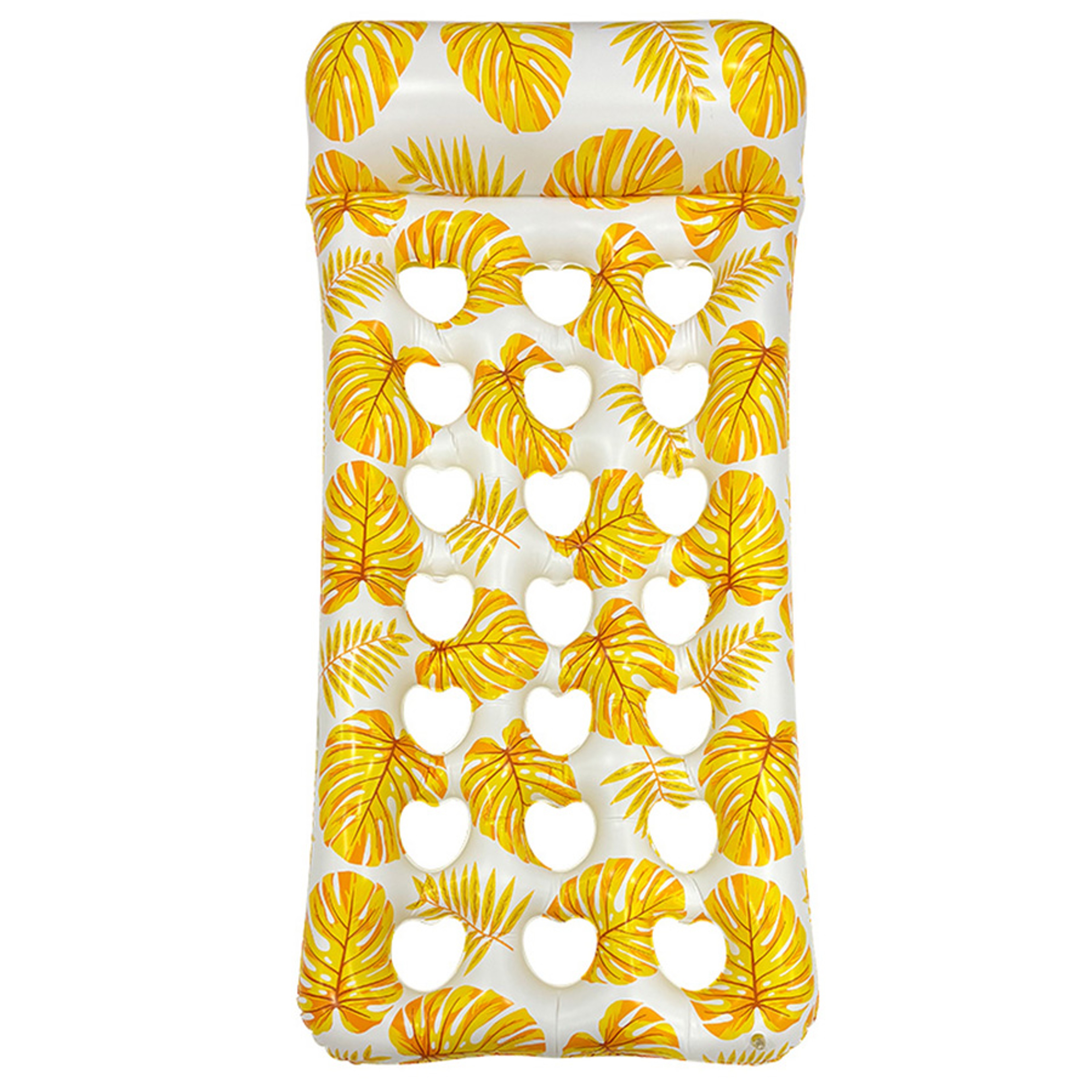 Tropical Inflatable Pool Float Mesh Pool Lounge Bed For Beach  Summer Relaxation 8
