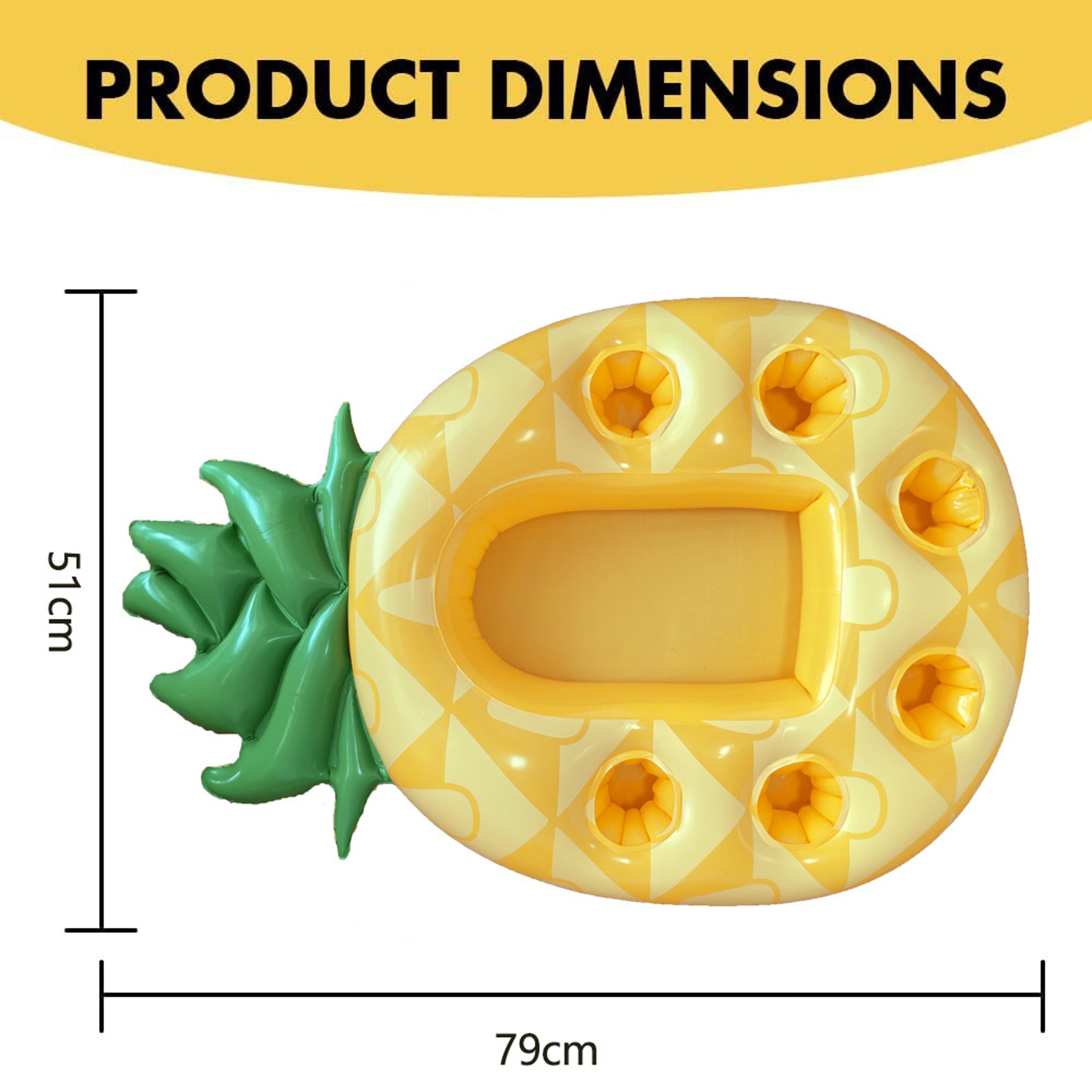 Inflatable Floating Drink Holder For Pool Parties Fun Pool Drink Holder  Beverage Float 4