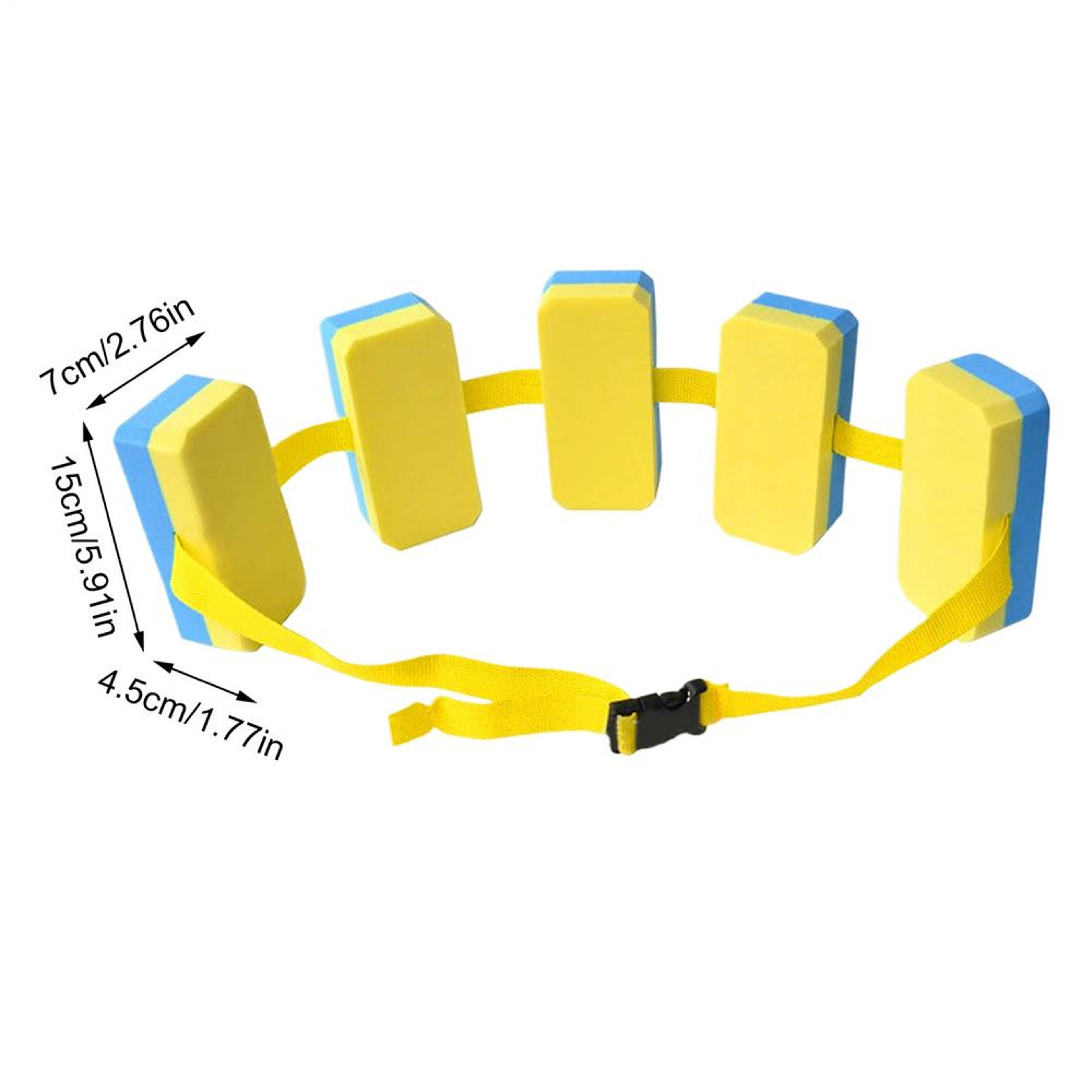 Adjustable EVA Swim Flotation Belt for Water Aerobics & Pool Training – view 7