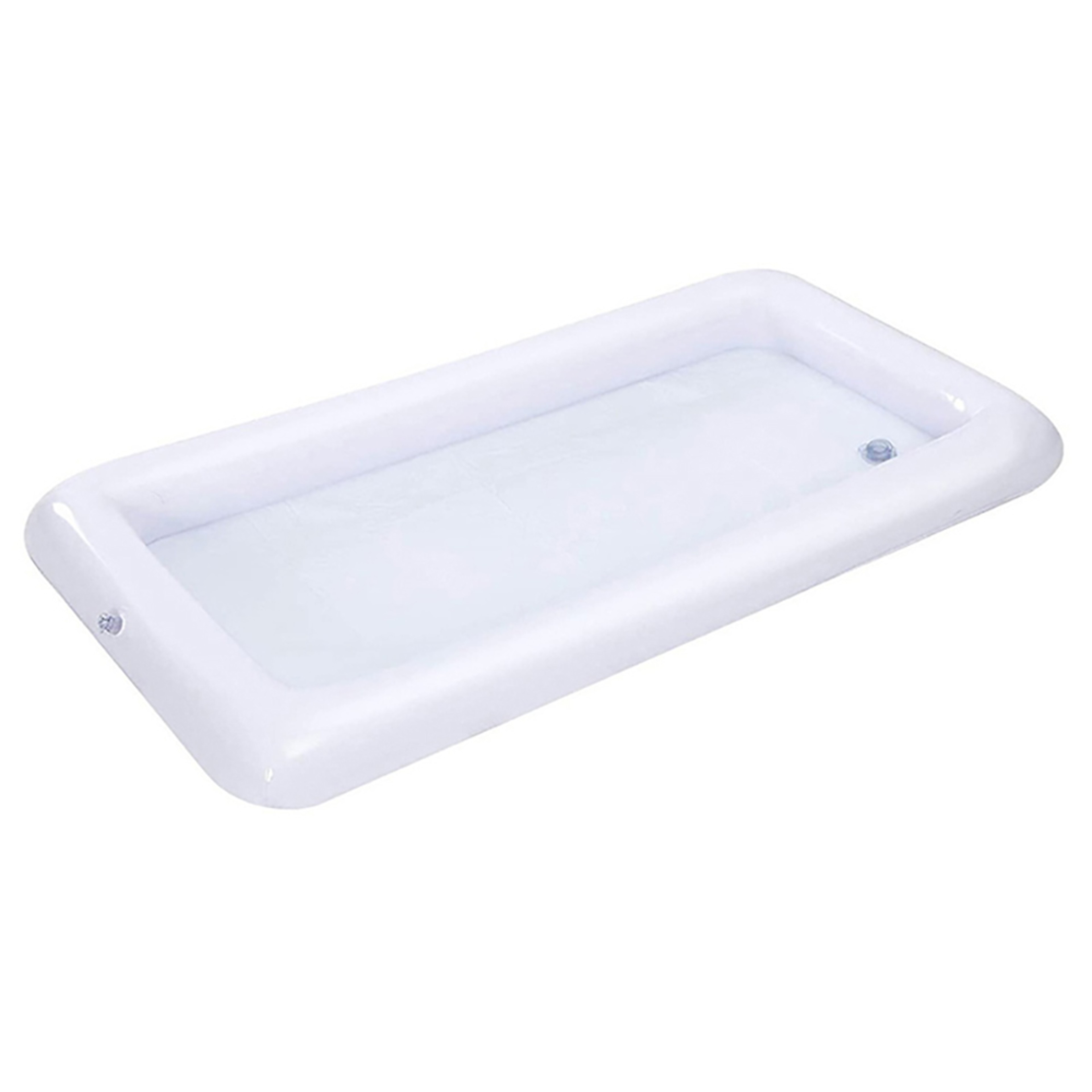 Inflatable Serving Bar Floating Drink Cooler Large Ice Cooler Tray for Pool Parties & BBQs – view 7