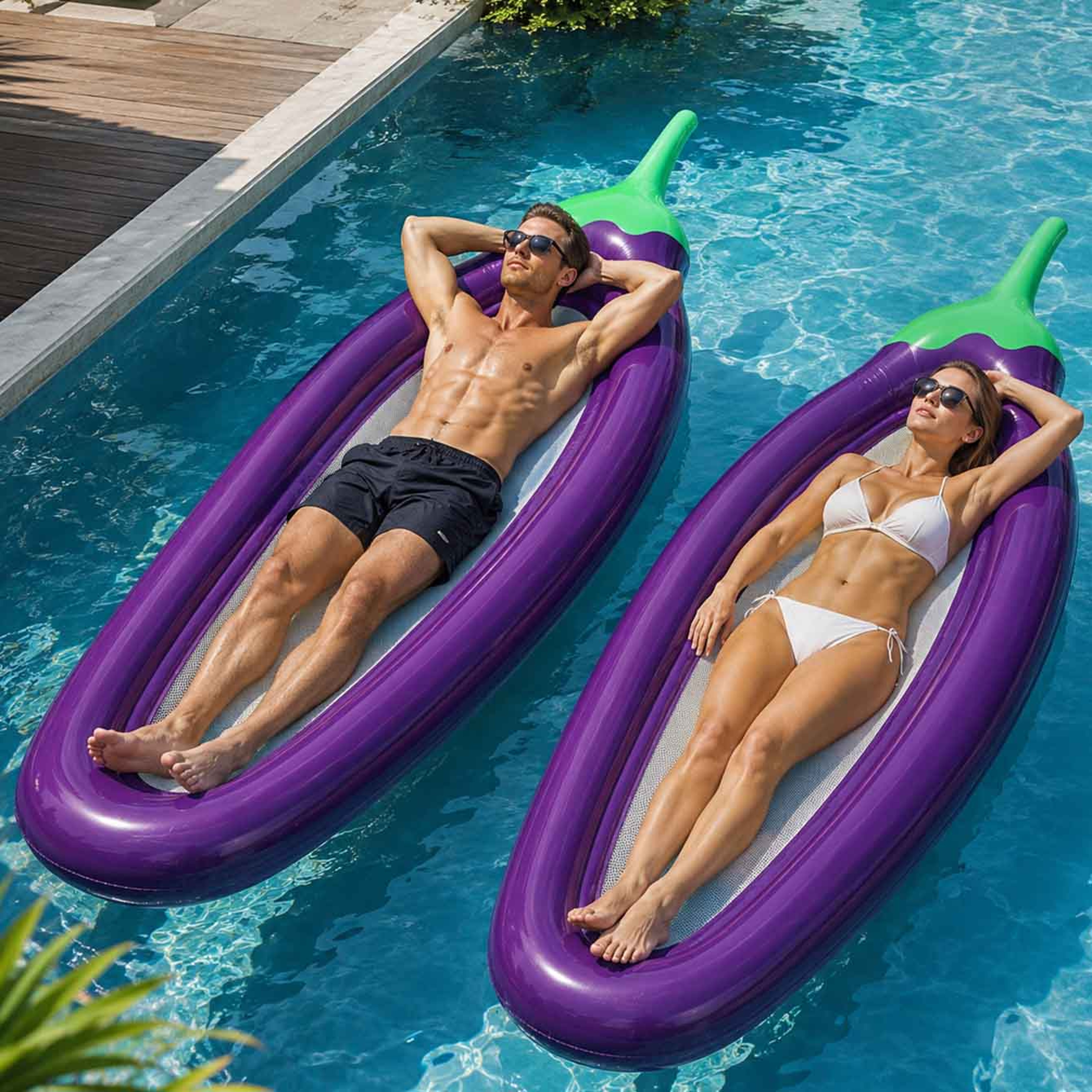 ComfortFloat Pool Float for Adults Inflatable Floating Pool Chair for Relaxing Summer Days – view 5