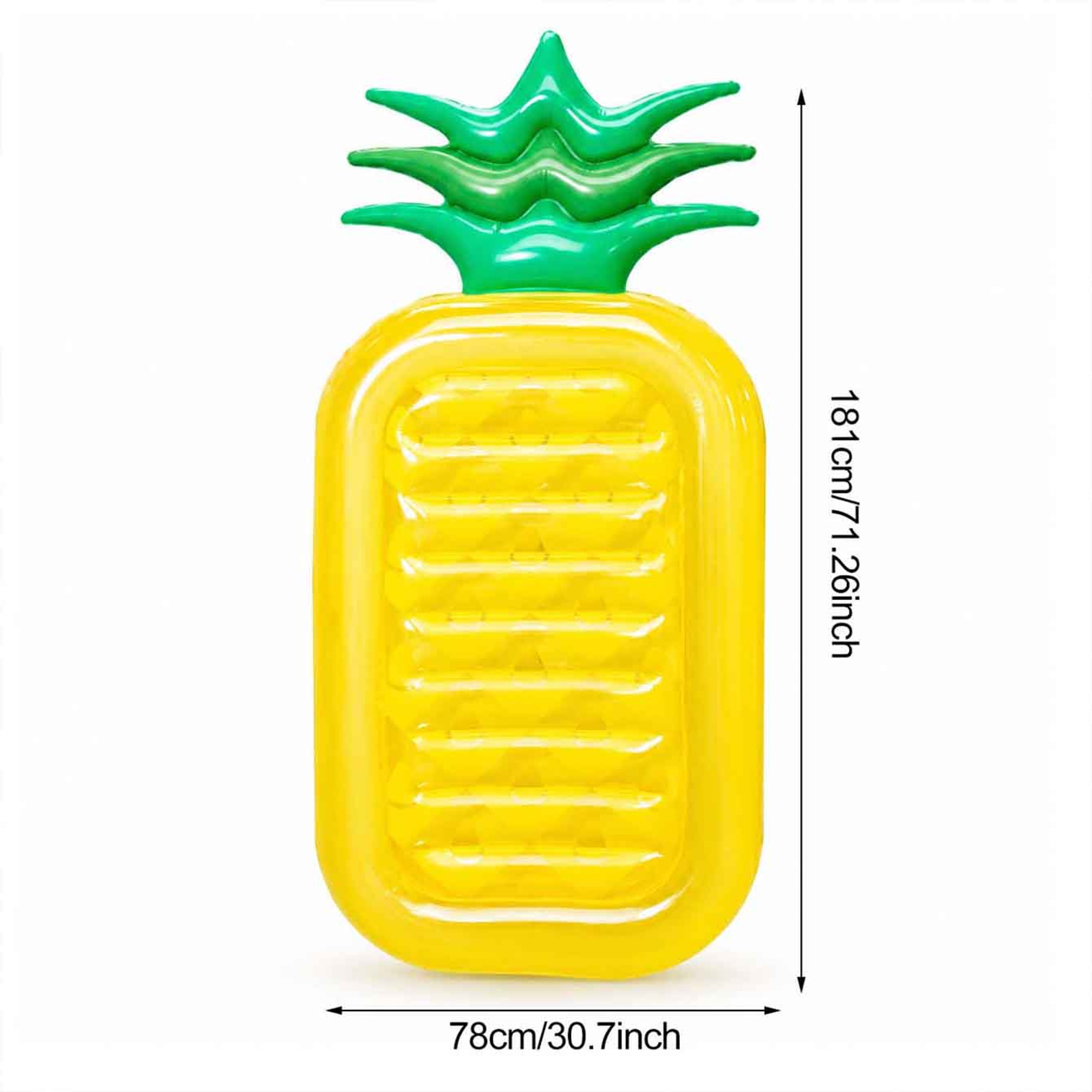 Deluxe Inflatable Pool Float Lounge Raft For Pool Lake  Beach Summer Relaxation 4