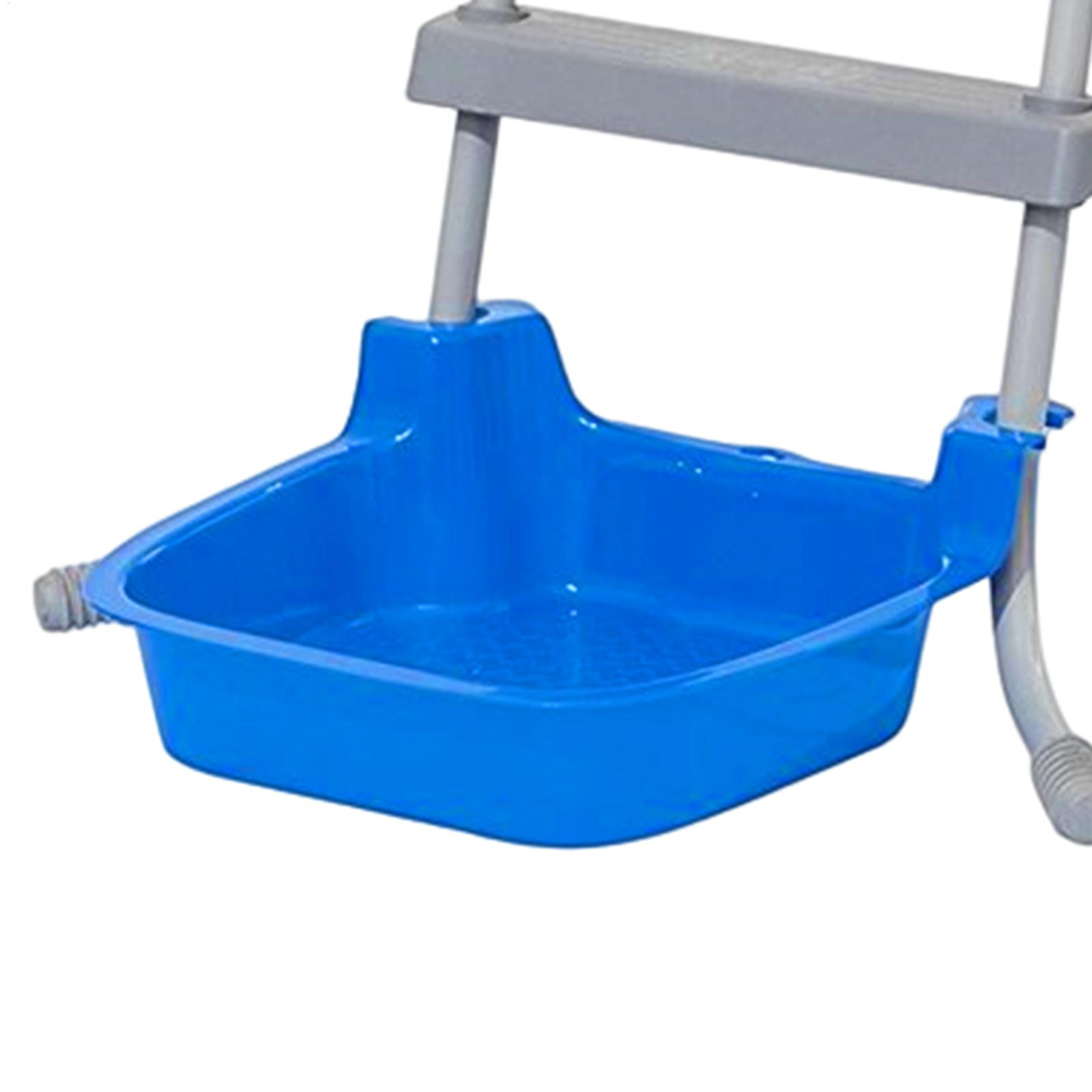 WeatherShield Pool Foot Bath Non Slip Foot Rinse Basin For Pools Spa  Beach 5