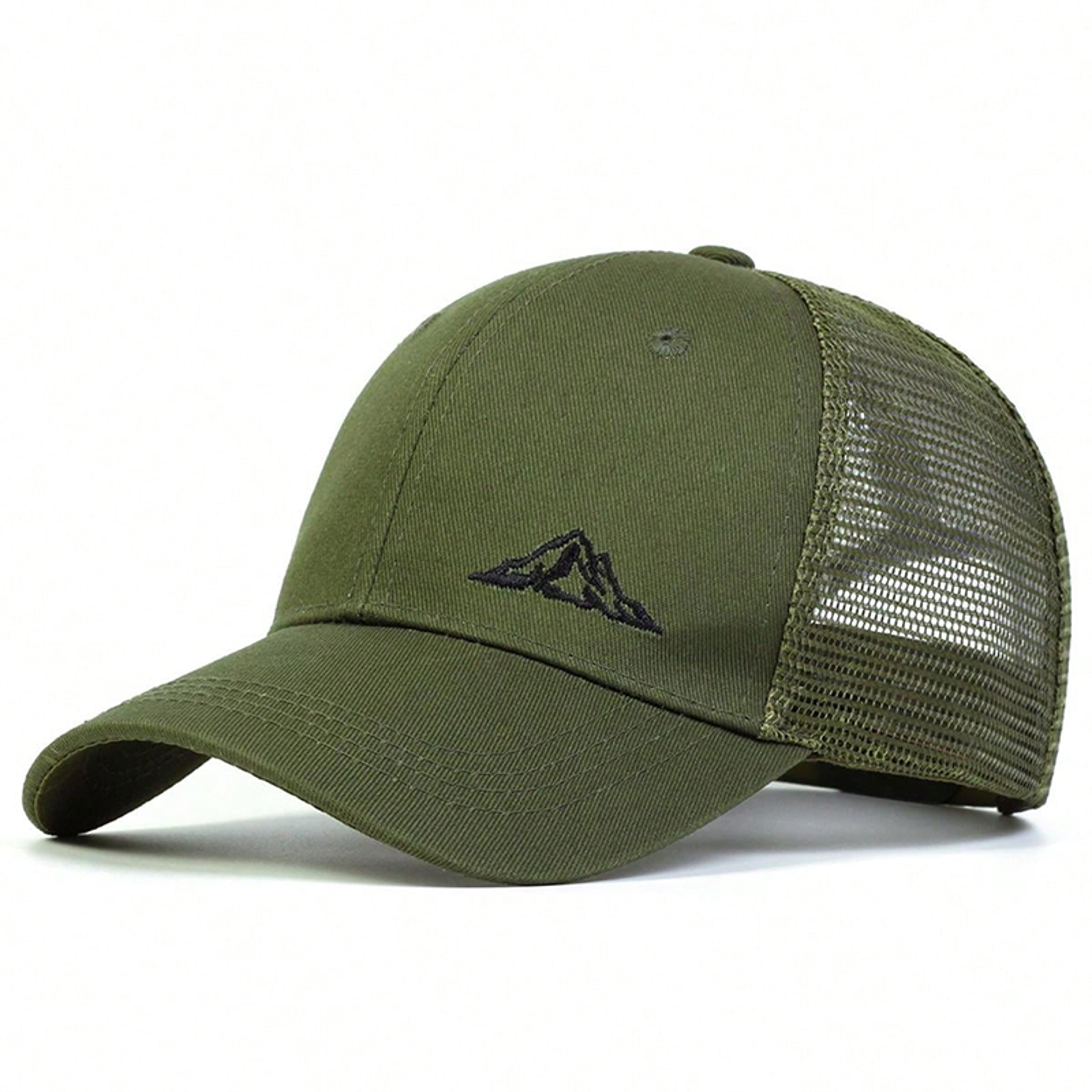 Mountain Peak Mesh Baseball Cap Adjustable Trucker Hat For Outdoor Sun Protection 1