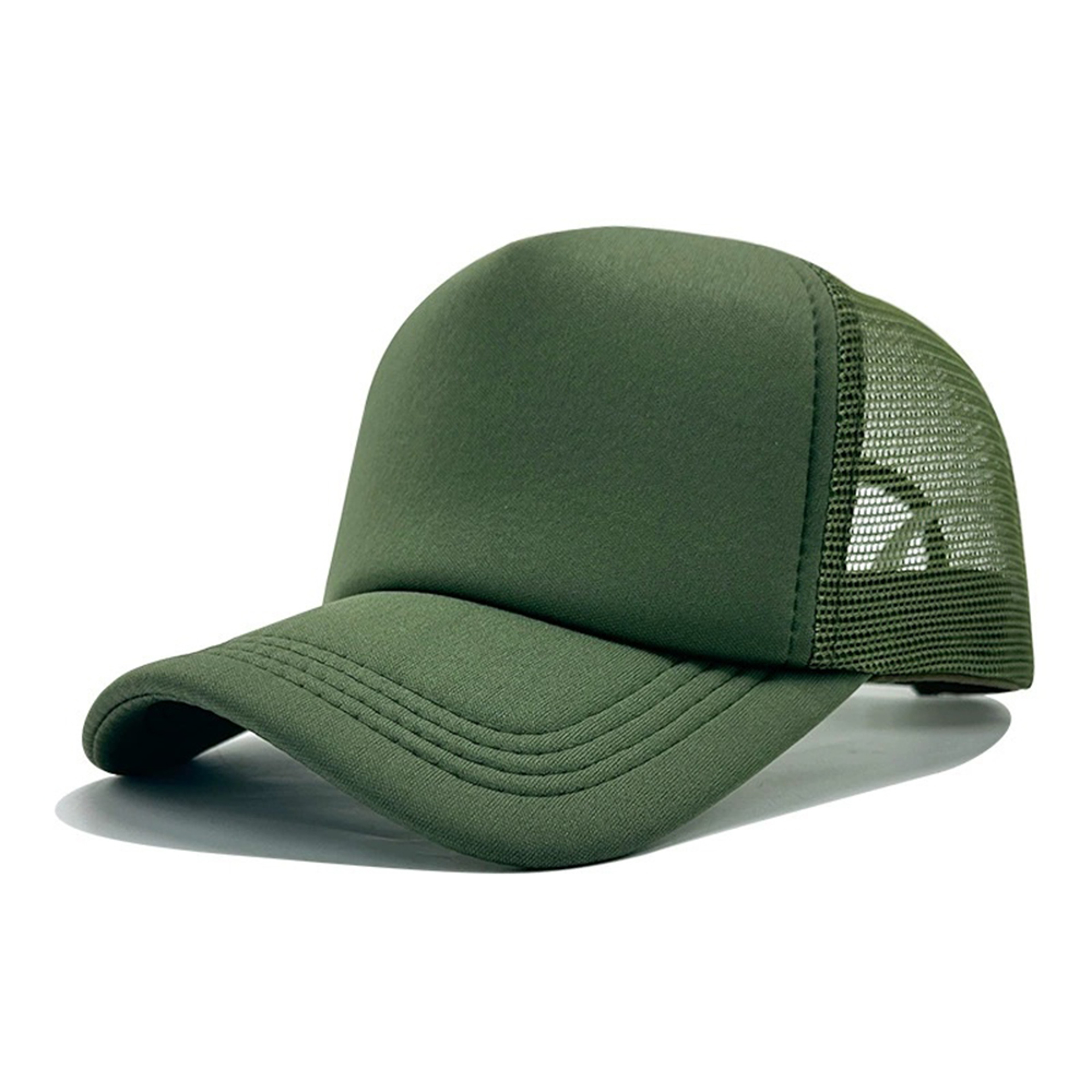 Classic Mesh Baseball Cap Adjustable Trucker Cap Snapback Hat For Men  Women 3