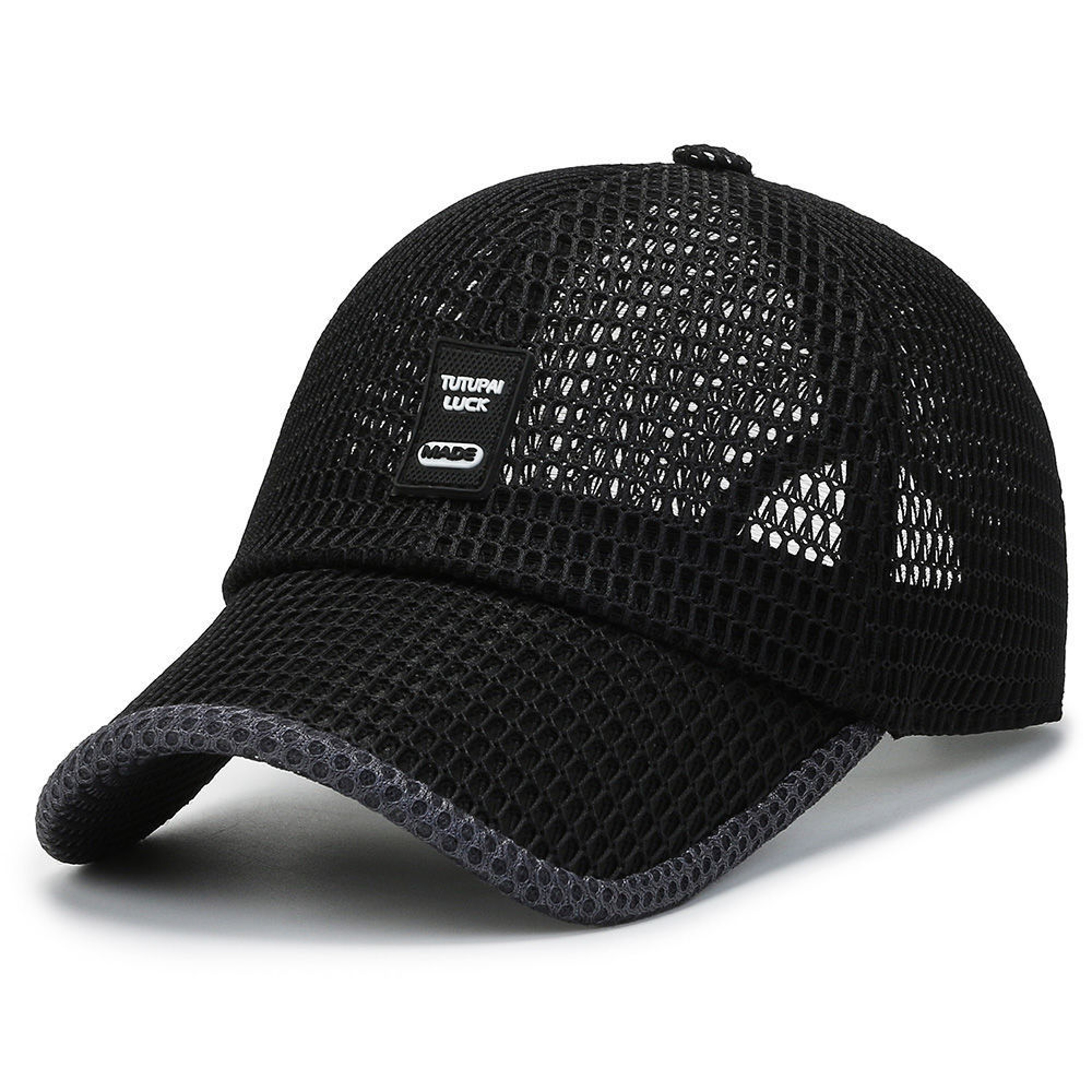 Mesh Baseball Cap Breathable Summer Cap Adjustable Trucker Dad Hat for Outdoor Adventures – view 6