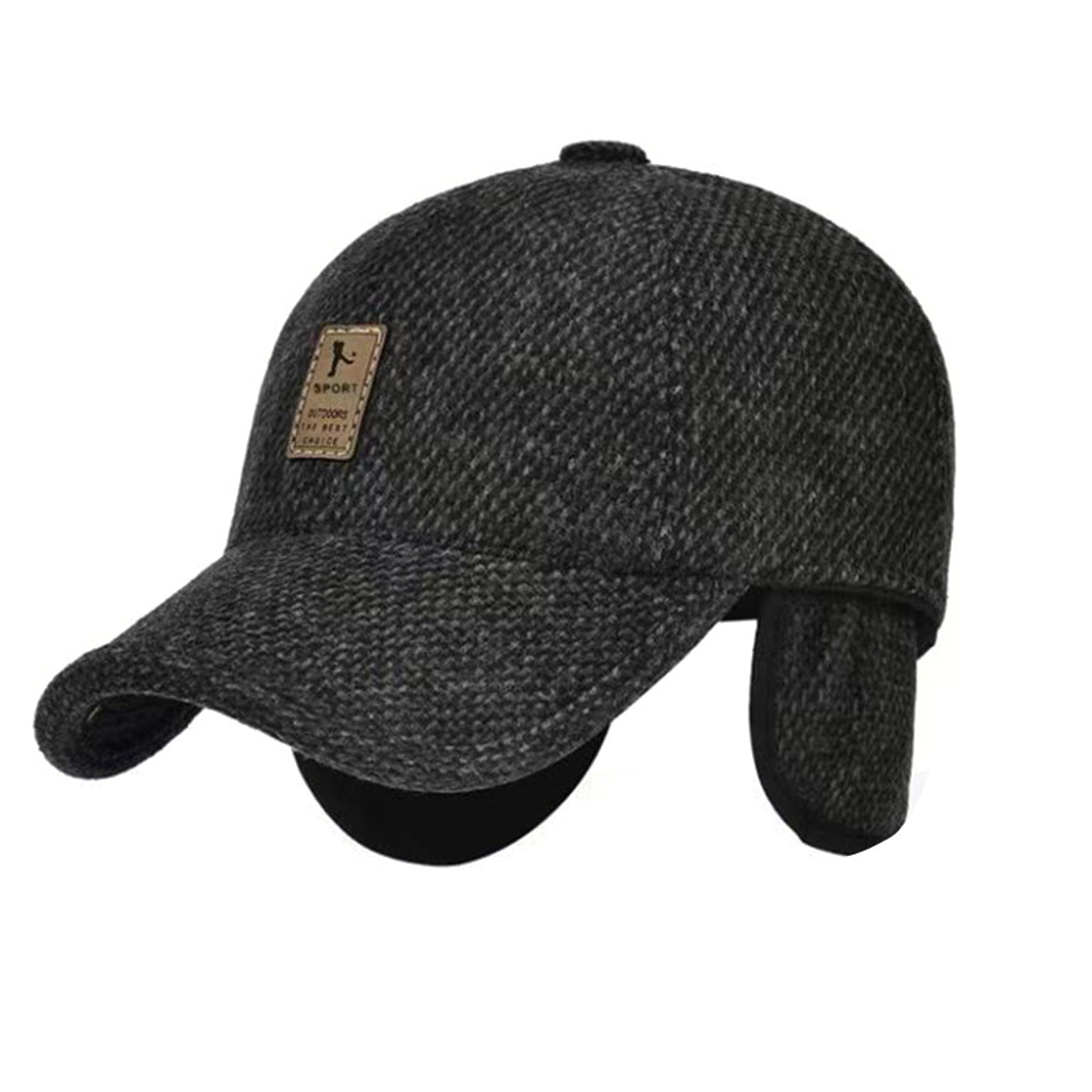 WindShield Mens Winter Baseball Cap Warm Cotton Dad Hat for Autumn & Winter – view 4