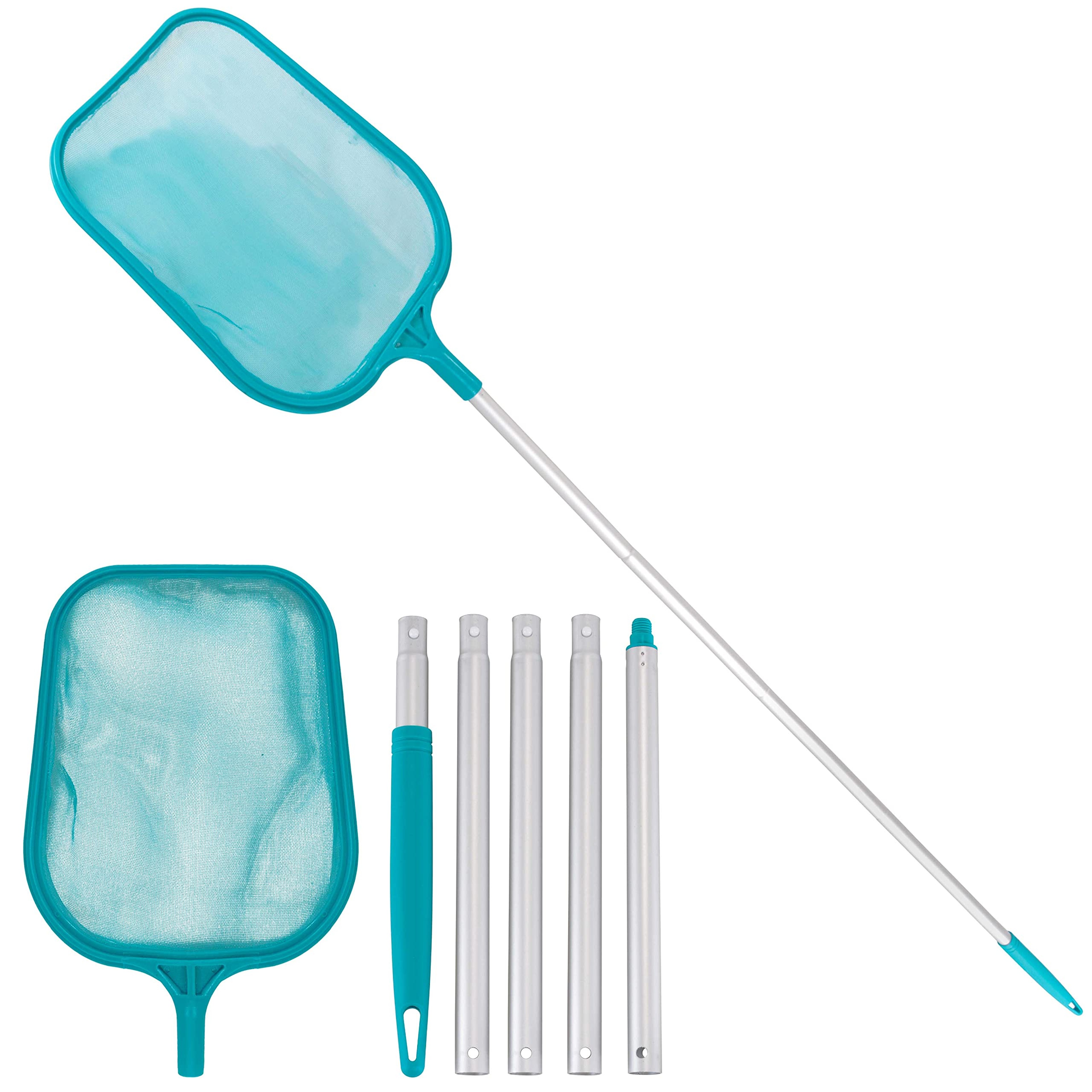 Professional Pool Skimmer Net  Pool Leaf Rake Set For Fast Swimming Pool Cleaning 0