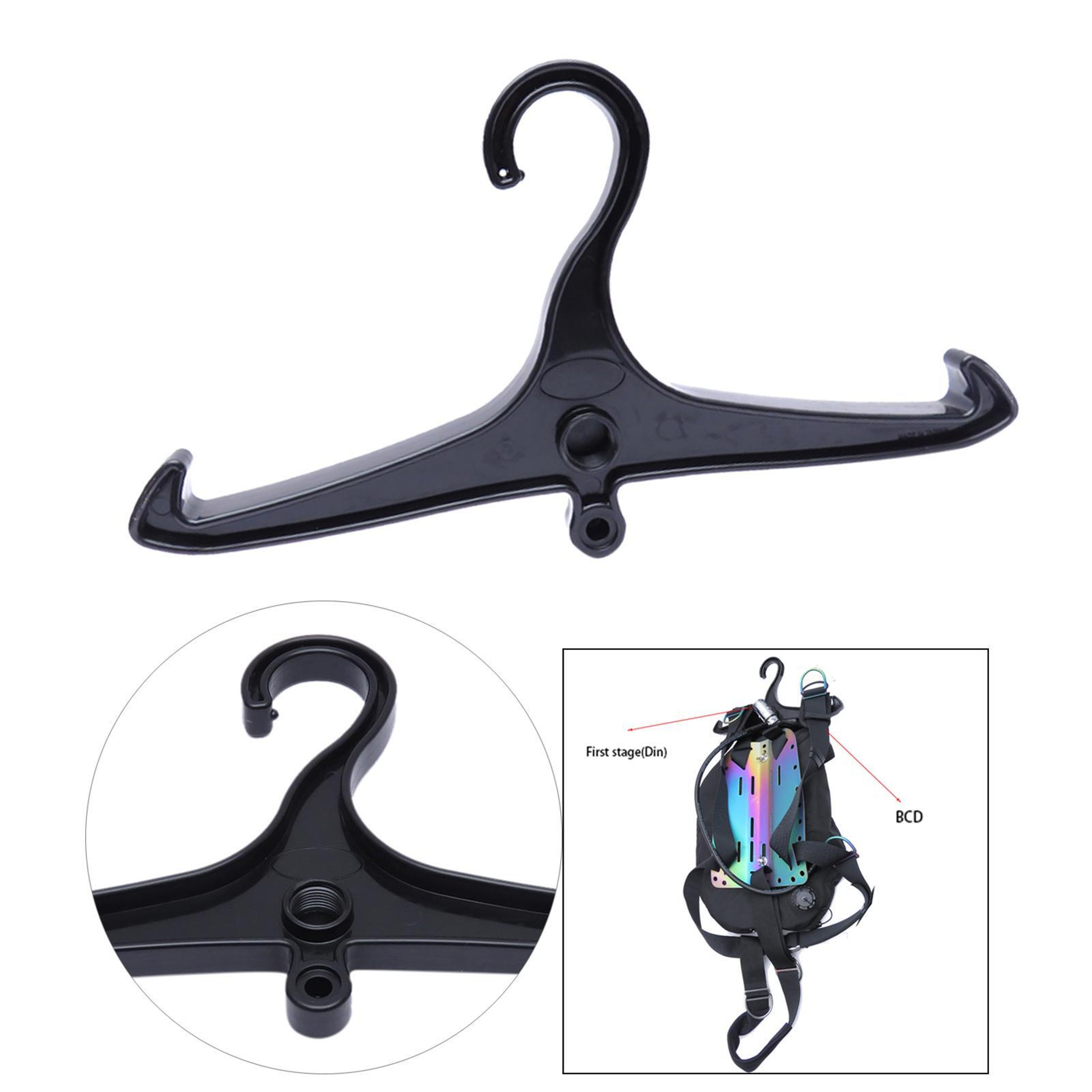 Multi Purpose Scuba Gear Hanger  BCD Hanger For Wetsuits Boots And Snorkeling Equipment 5