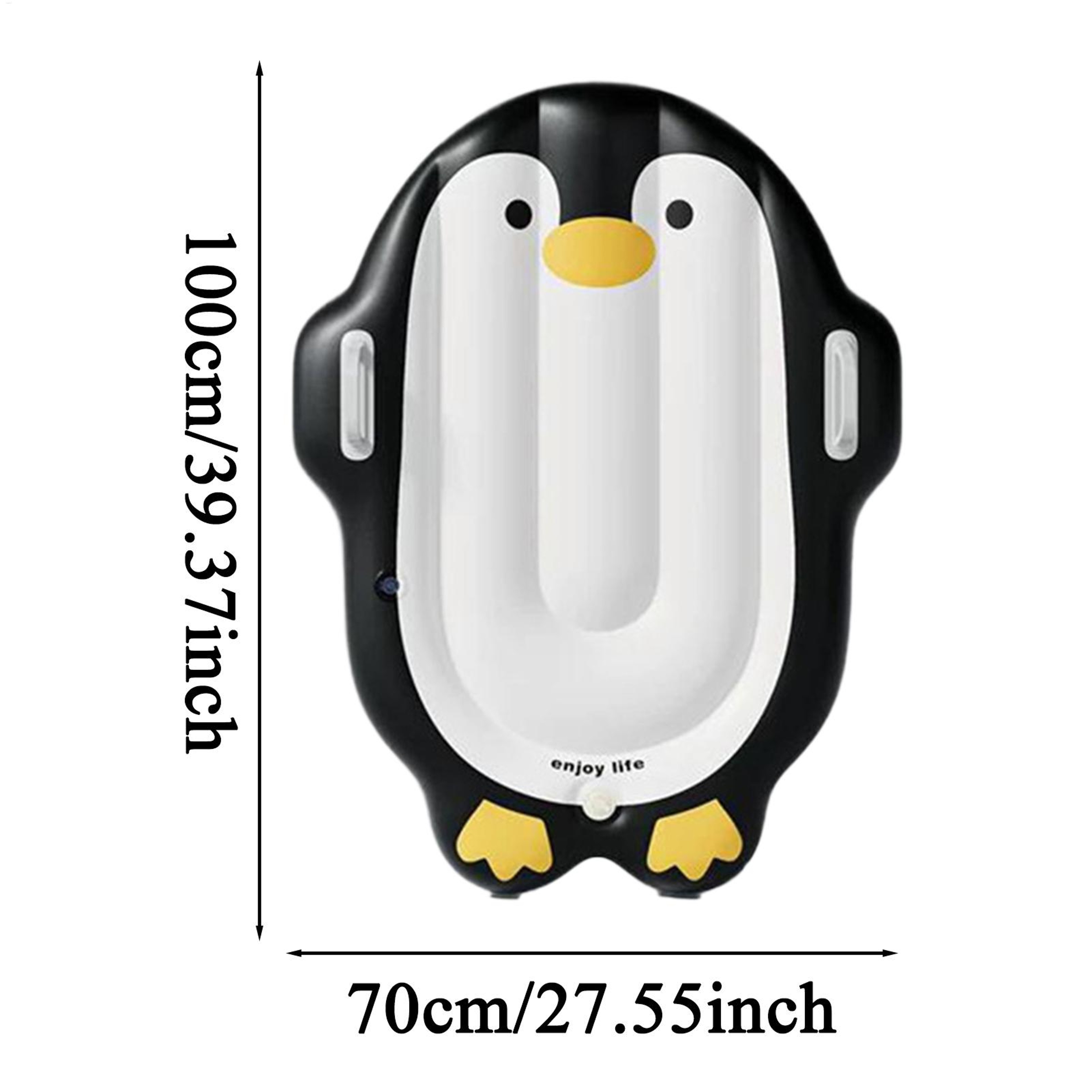 Penguin Kids Inflatable Surfboard Pool Float For Beach Lake  Backyard Water Fun 5