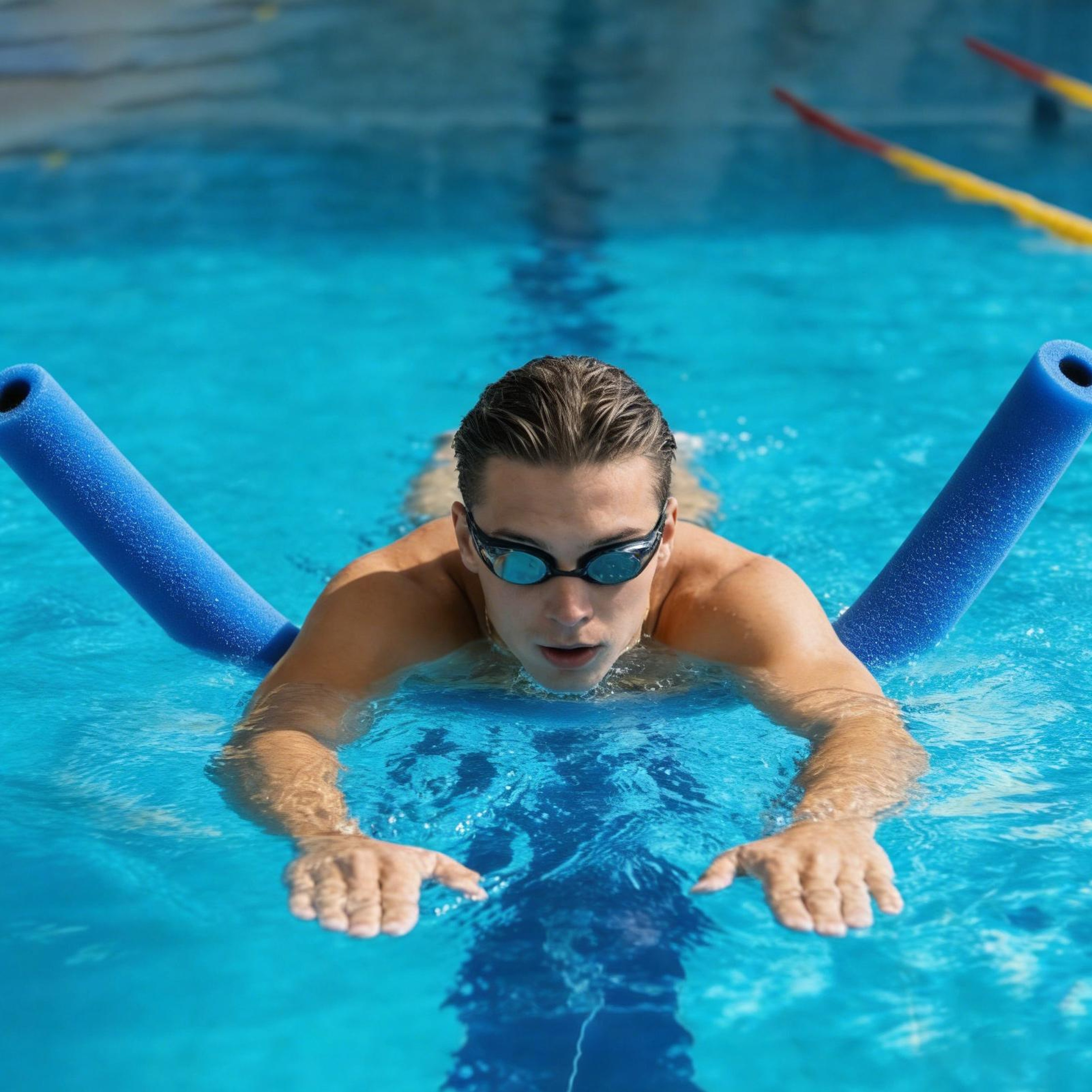 Premium Pool Noodles Foam Water Float for Swimming, Beach Games & Pool Relaxation – view 2