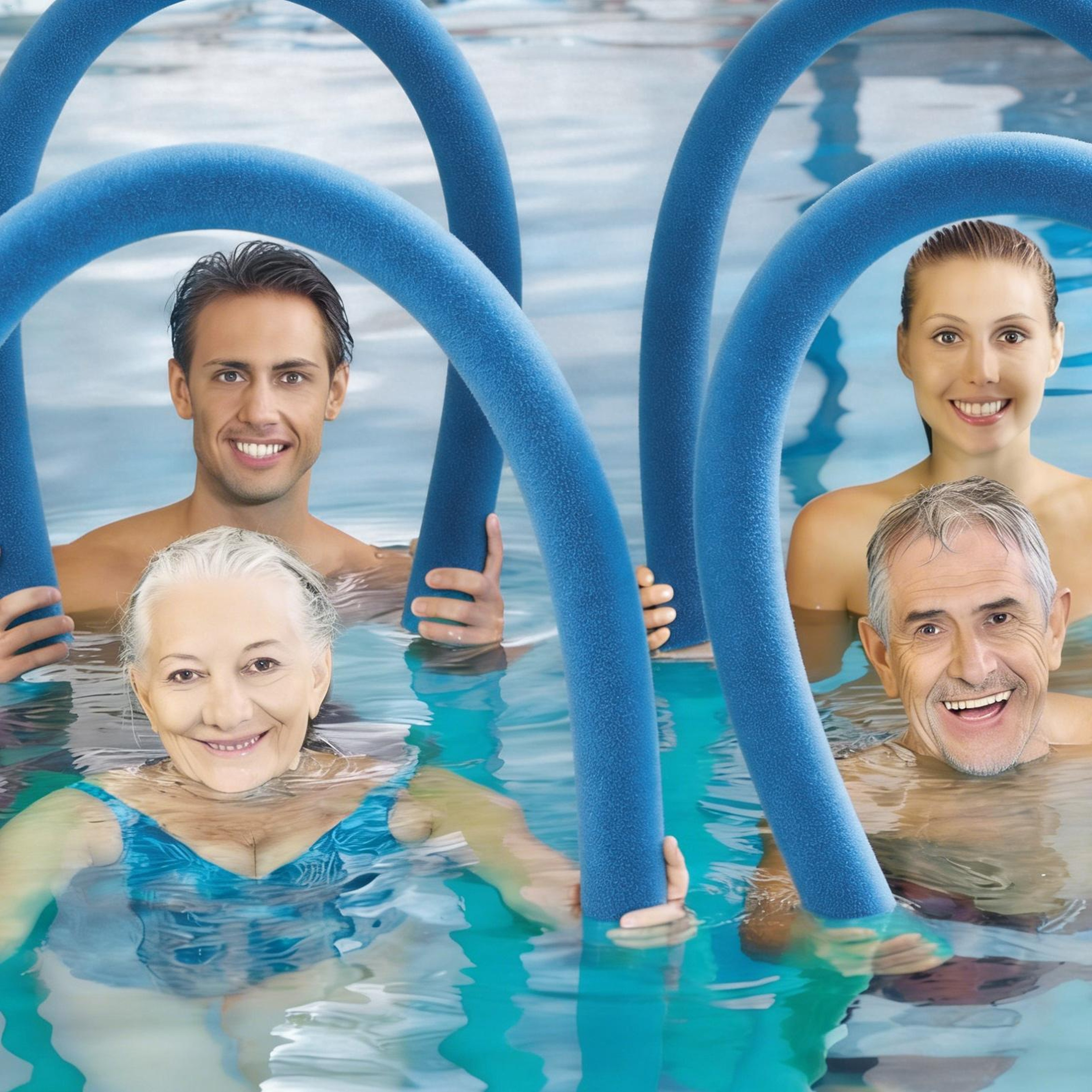 Premium Pool Noodles Foam Water Float for Swimming, Beach Games & Pool Relaxation – view 3