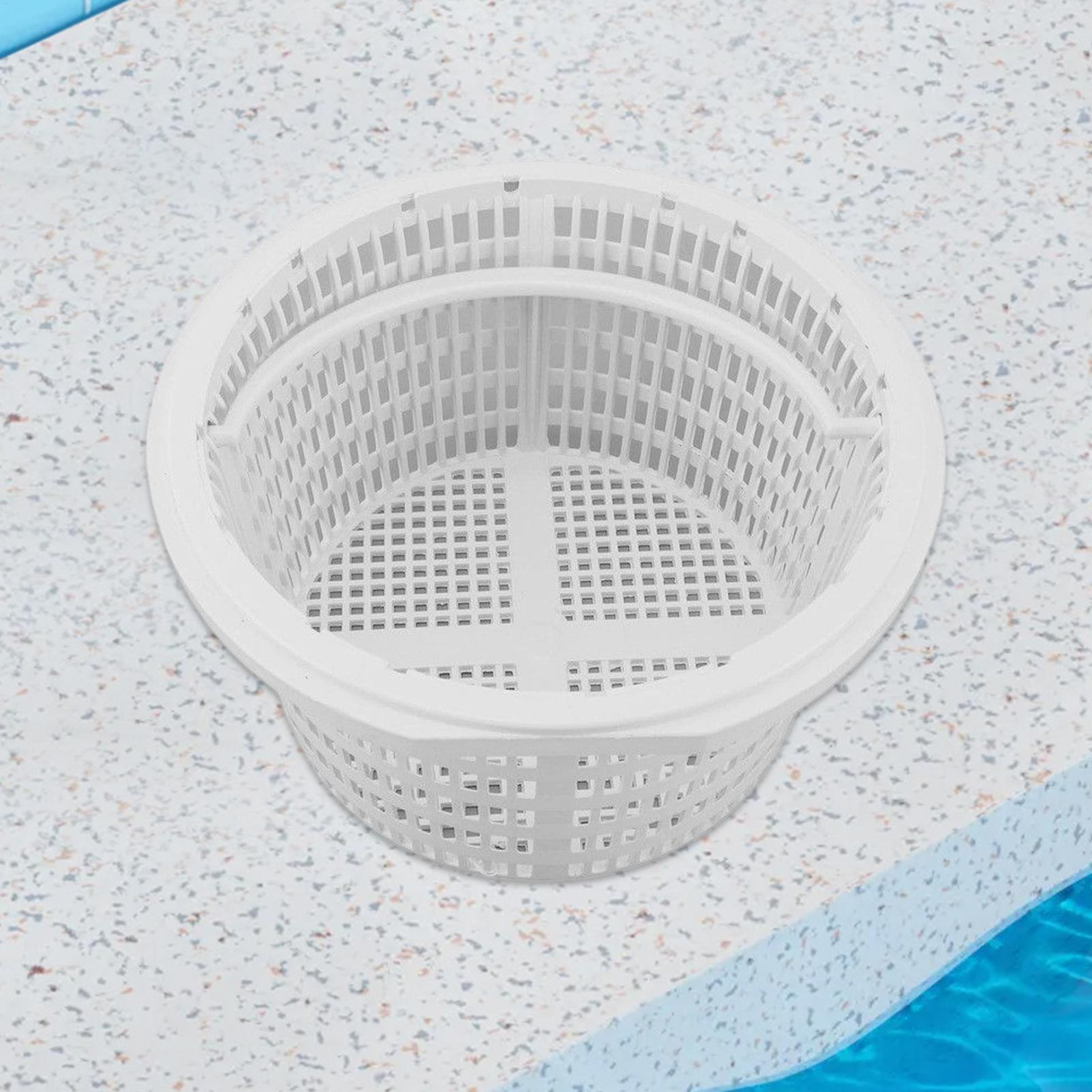 Heavy Duty Pool Skimmer Basket With Handle For Above Ground Pool Skimmer And Debris Removal 3