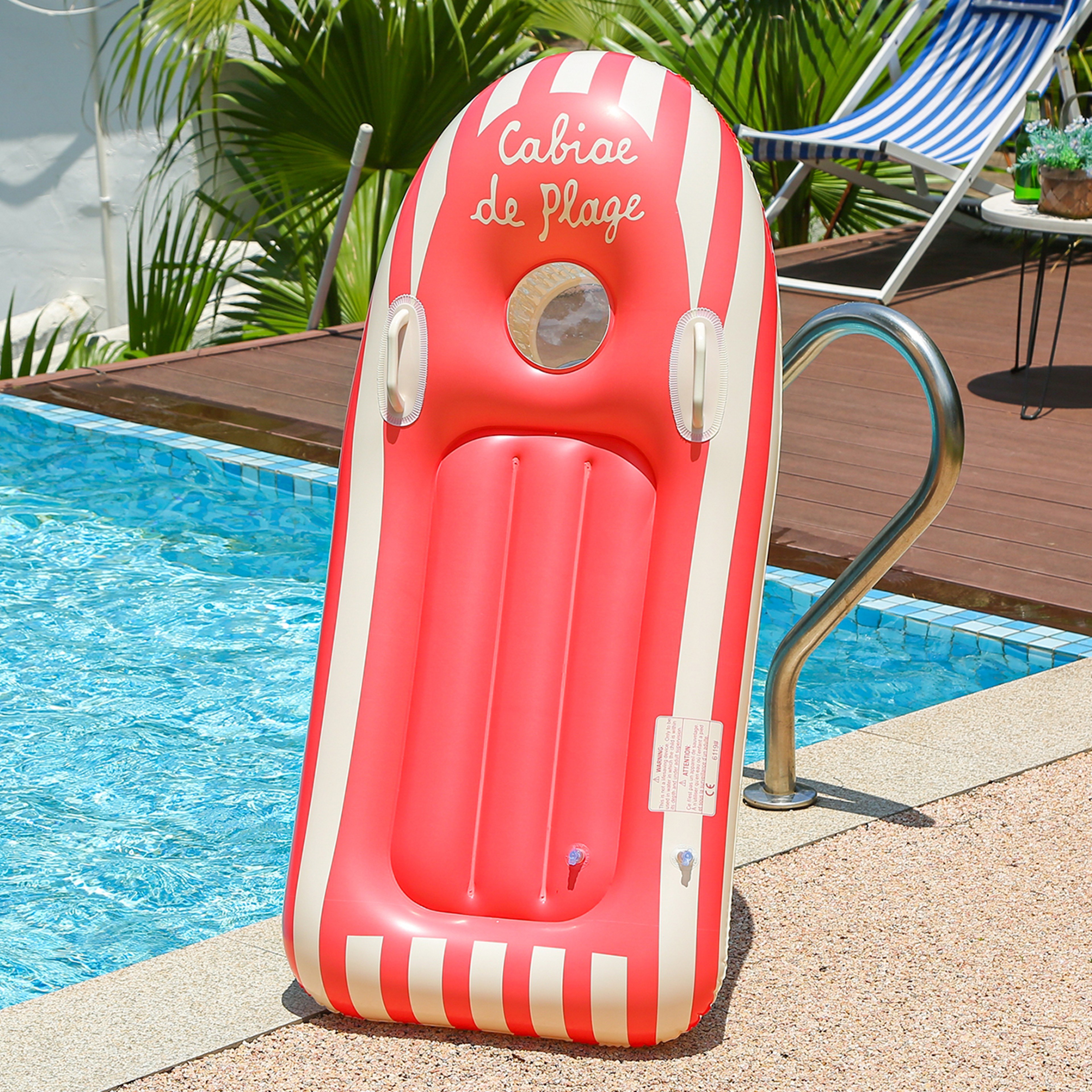 Inflatable Surfboard Swim Board with Handle for Pool Beach and Water Fun – view 8