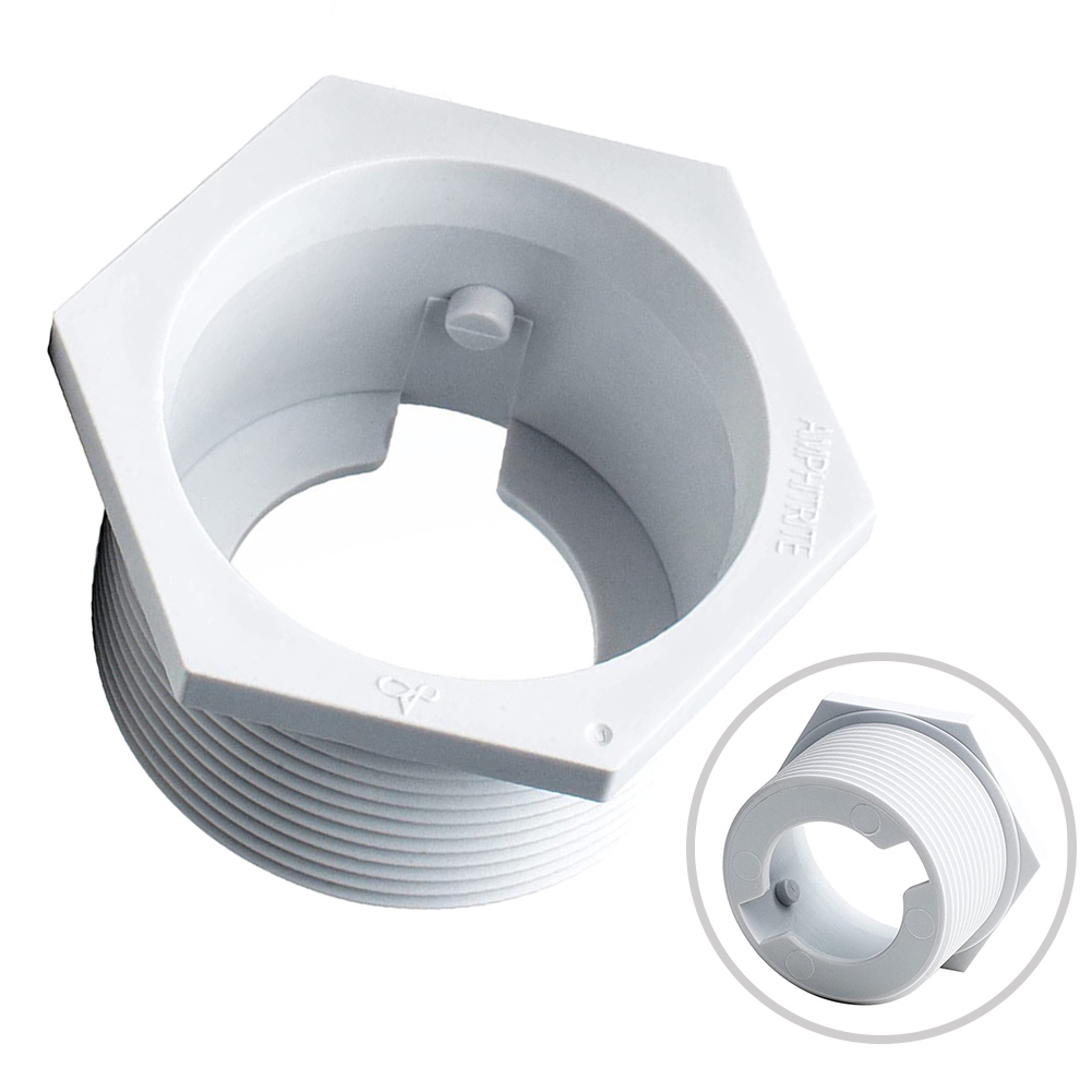 Universal Wall Fitting Hex Head Replacement for Polaris Pool Cleaner UWF Connector – view 6