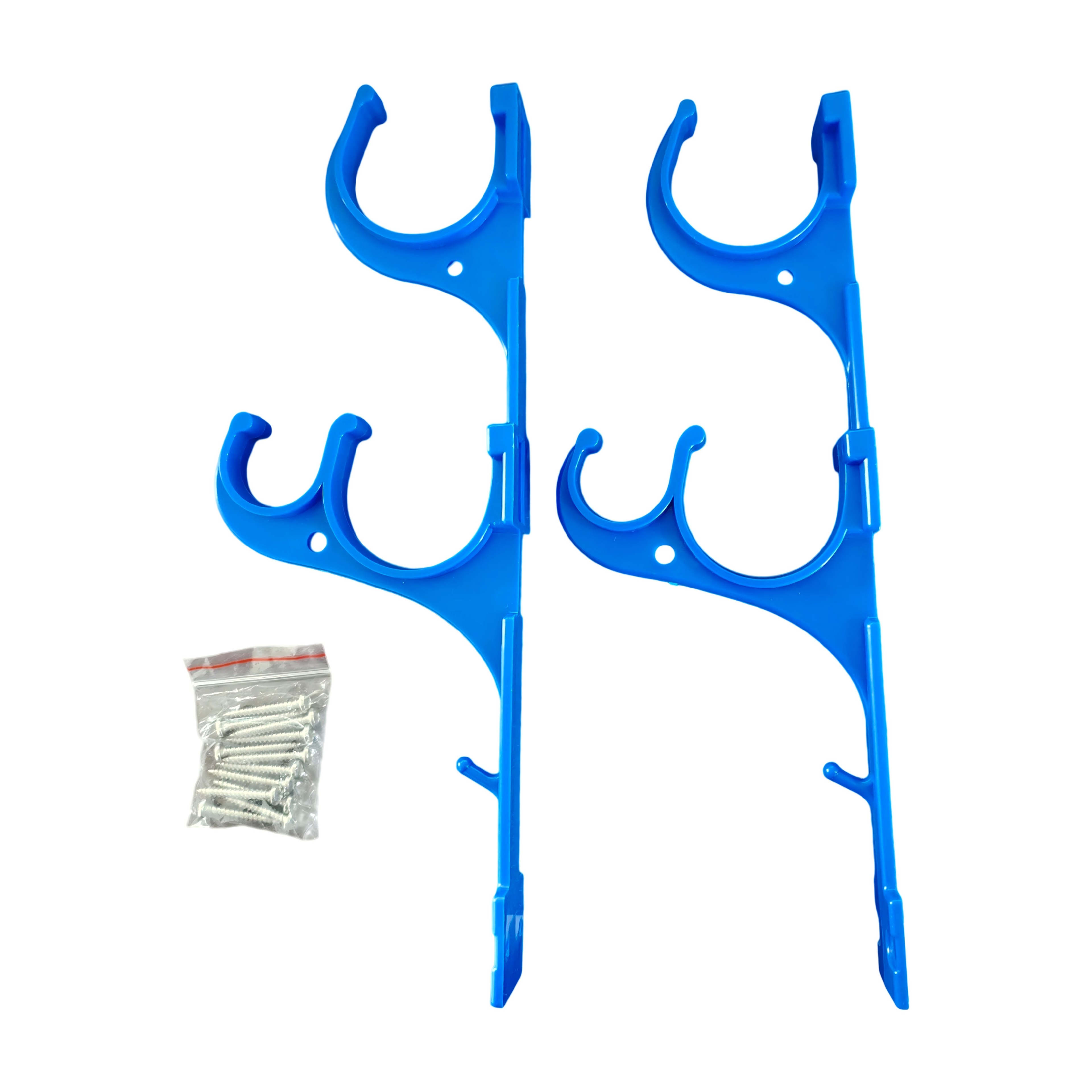 Heavy Duty Pool Pole Hanger Wall Mount Pool Tool Organizer for Telescoping Poles & Accessories – view 6