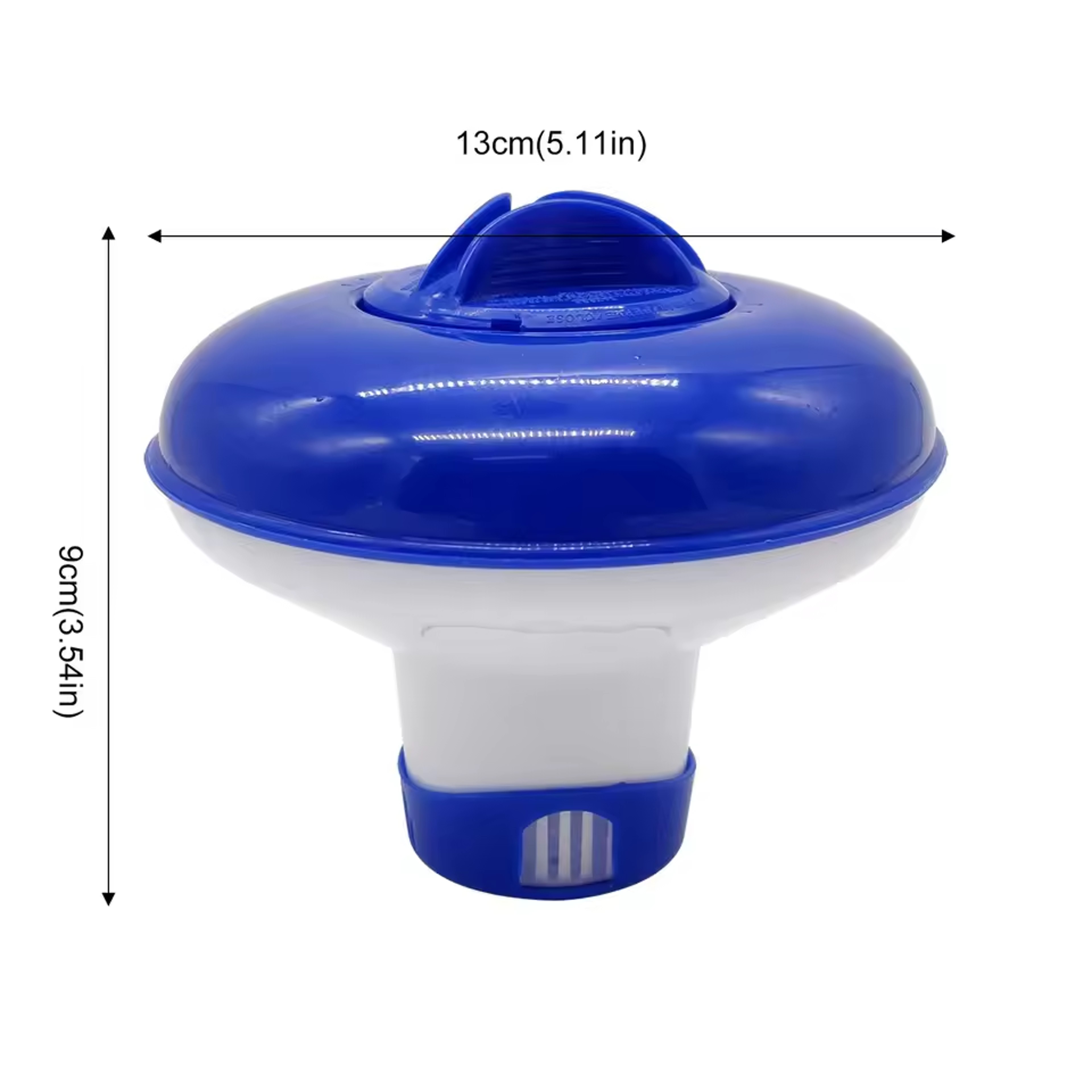 Floating Pool Chlorine Dispenser with Adjustable Flow for Swimming Pools & Spas – view 1