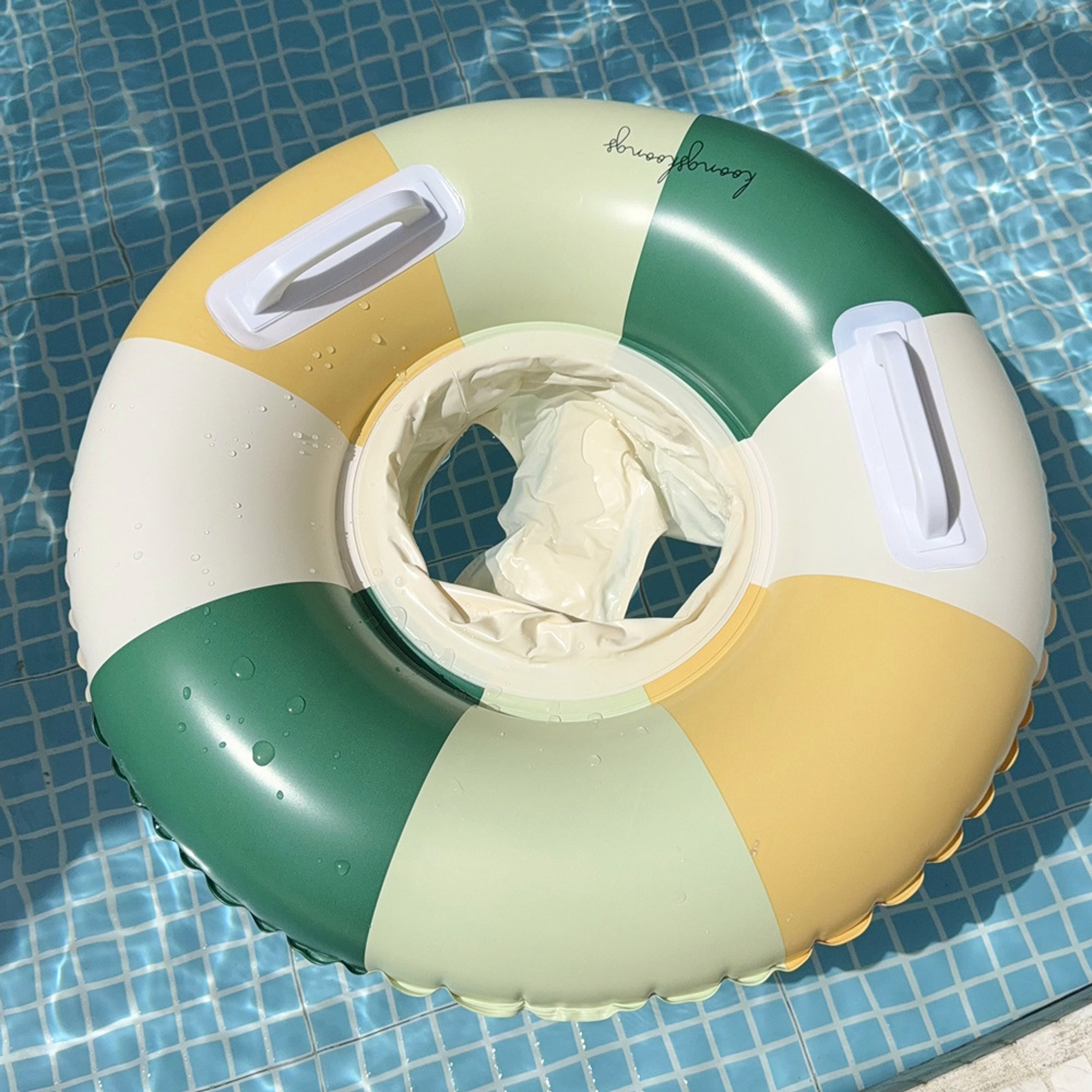 ComfortFloat Pool Float Inflatable Swim Ring For Beach And Pool Fun 1