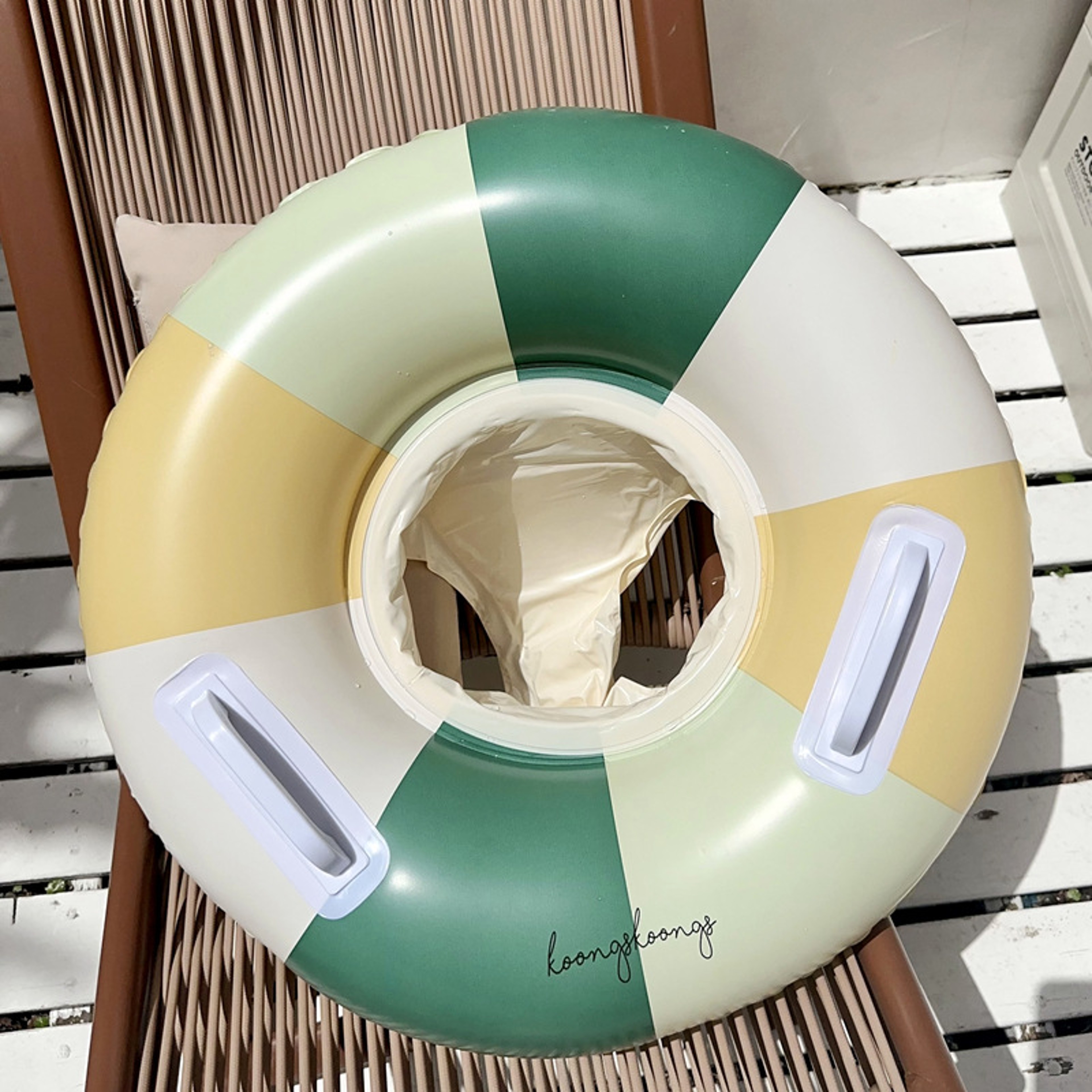 ComfortFloat Pool Float Inflatable Swim Ring For Beach And Pool Fun 3