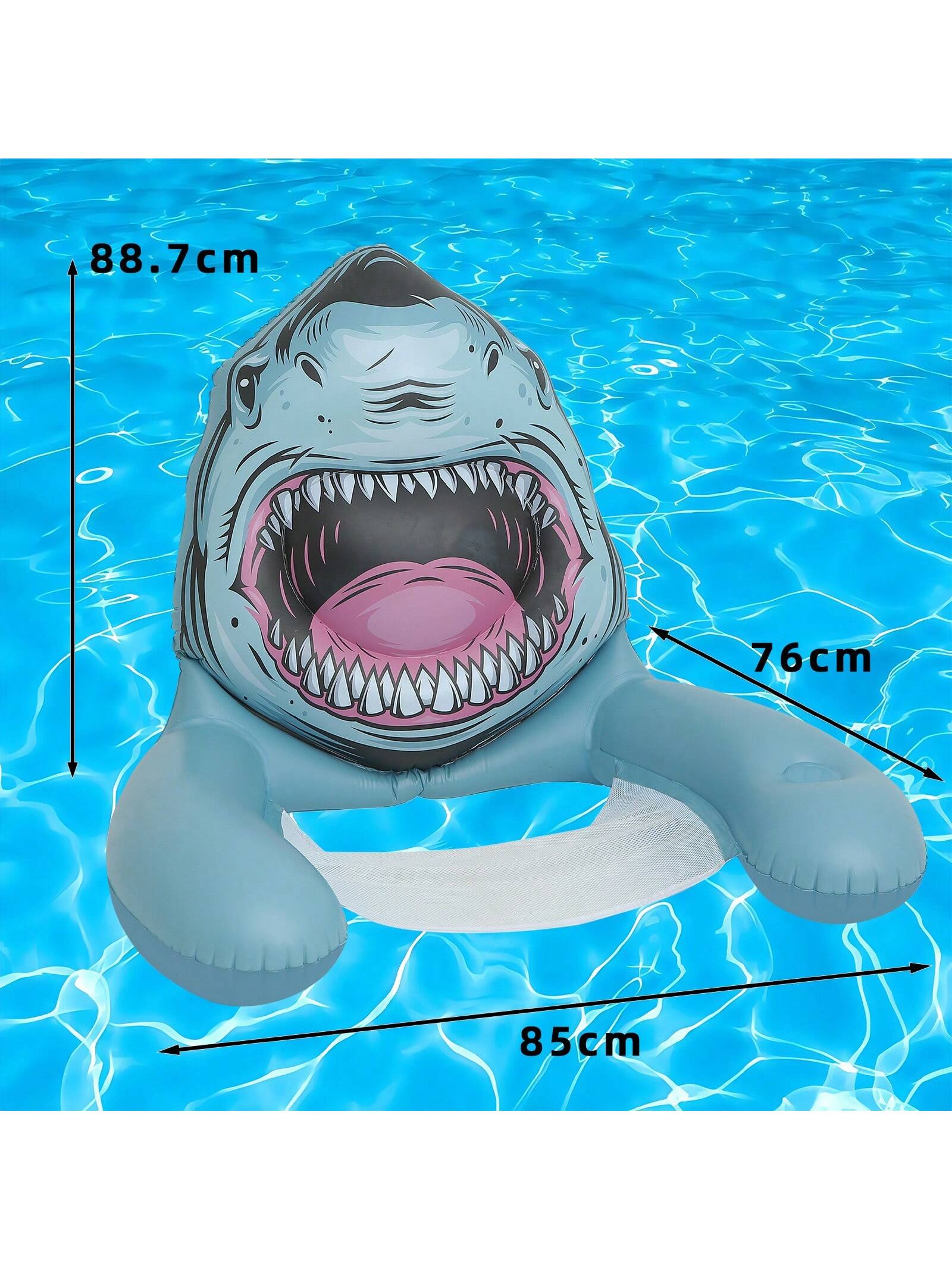 Inflatable Pool Float Chair with Soft Sling Fabric for Adults Floating Pool Lounge Water Seat – view 10