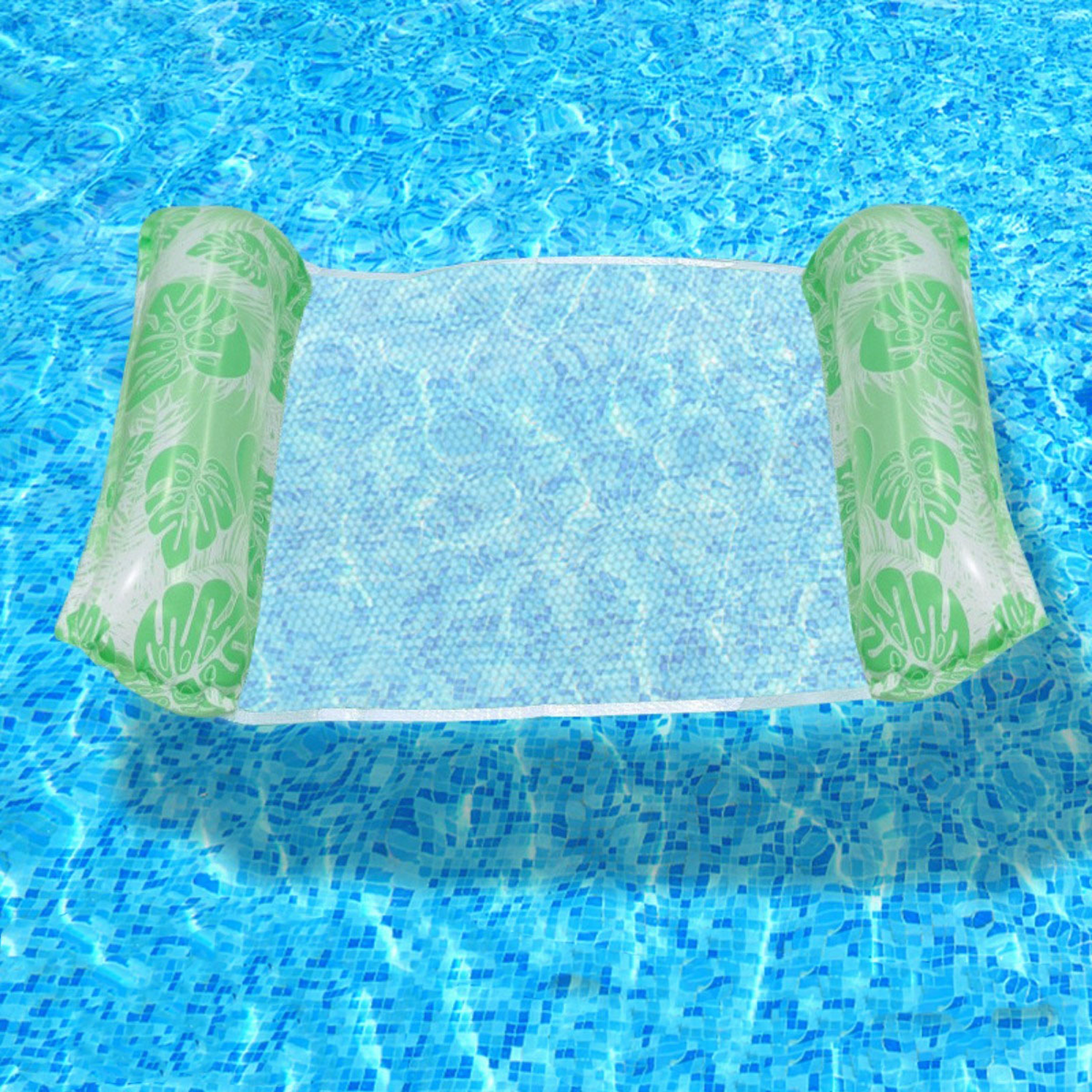Versatile Inflatable Pool Hammock Foldable Pool Float For Adults Water Hammock Lounger 5