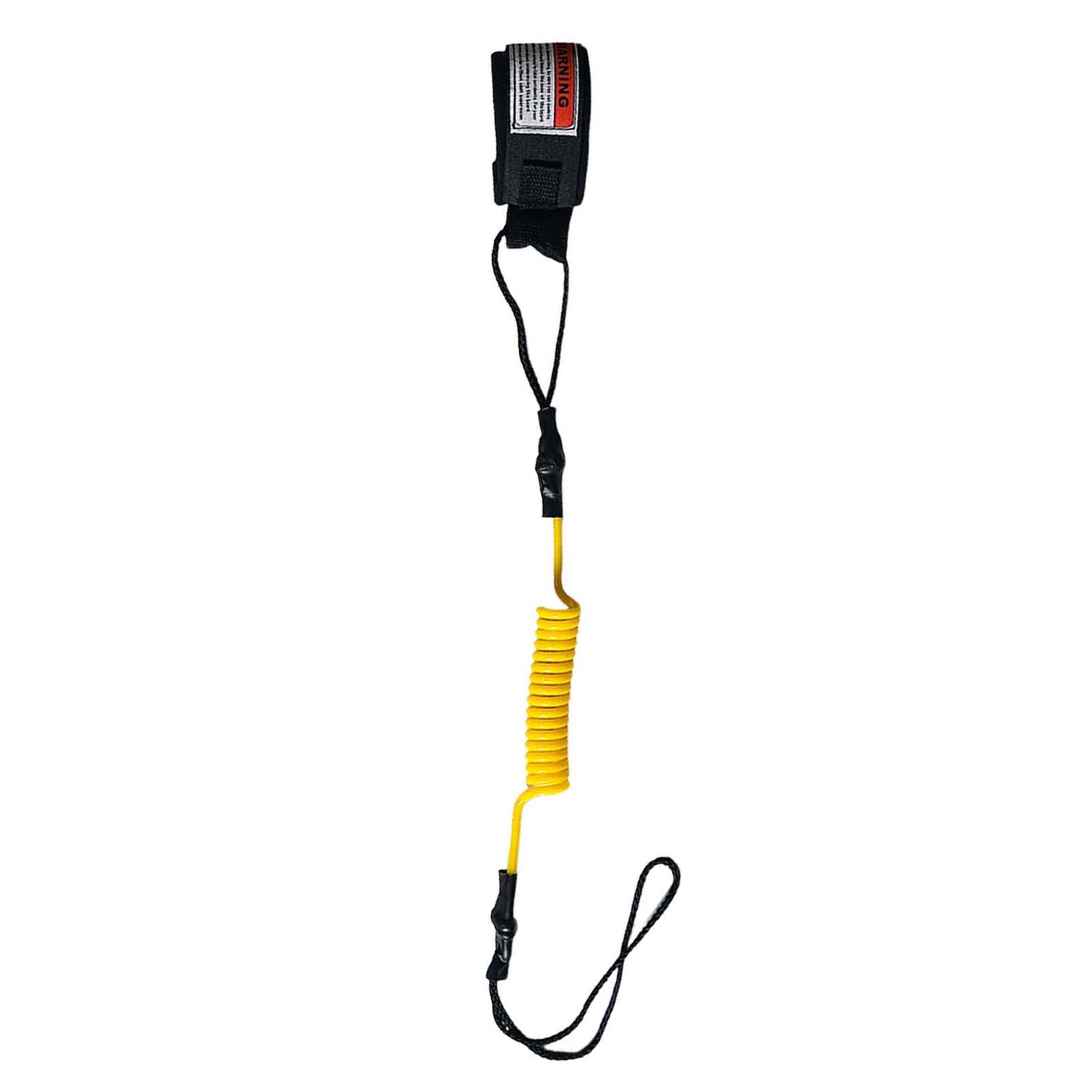 Surfboard Leash Coiled SUP Leash With Hook And Loop Strap For Surfing  Paddle Boarding 1