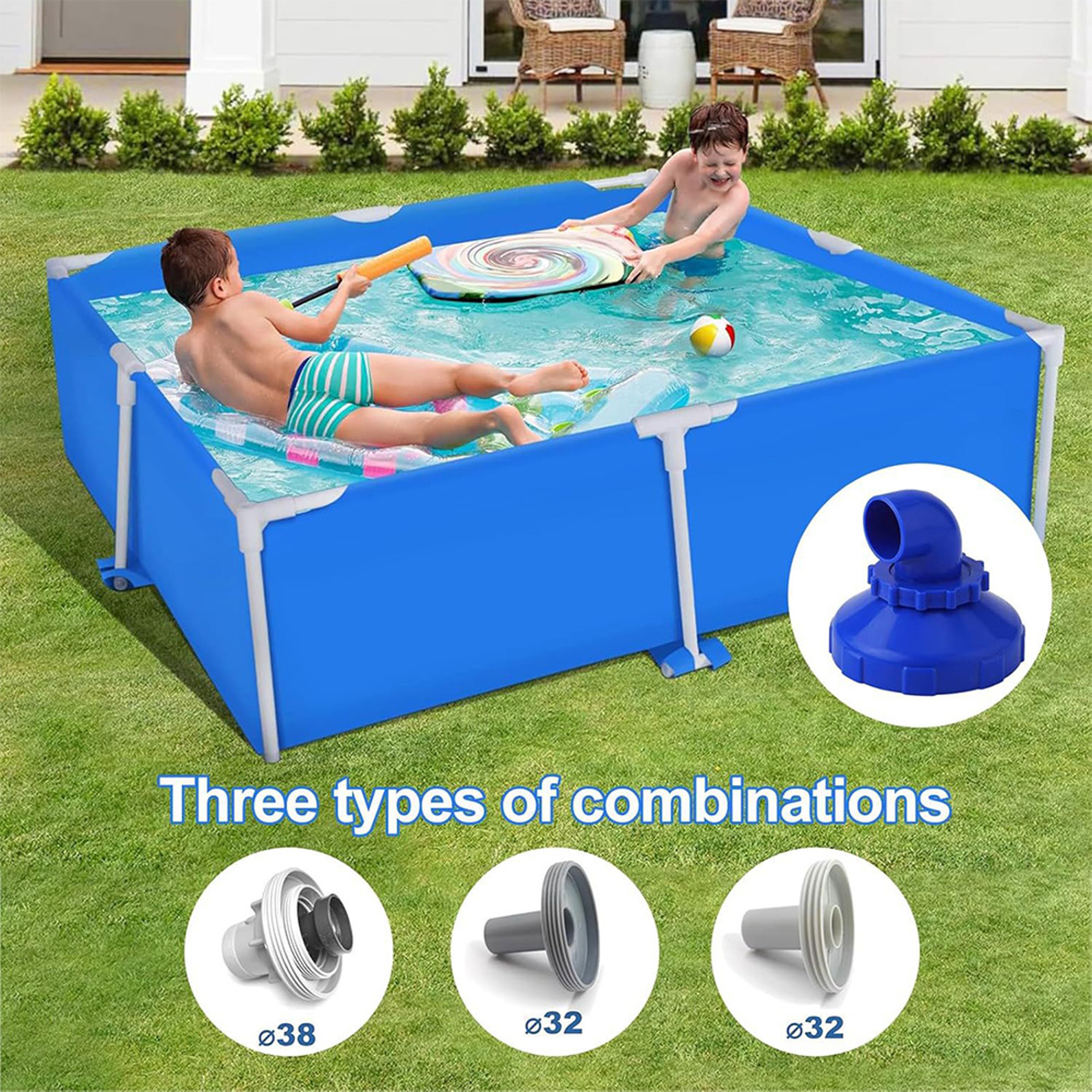 Pool Jet Nozzle Replacement for Intex Pools Adjustable Pool Inlet Nozzle – view 3