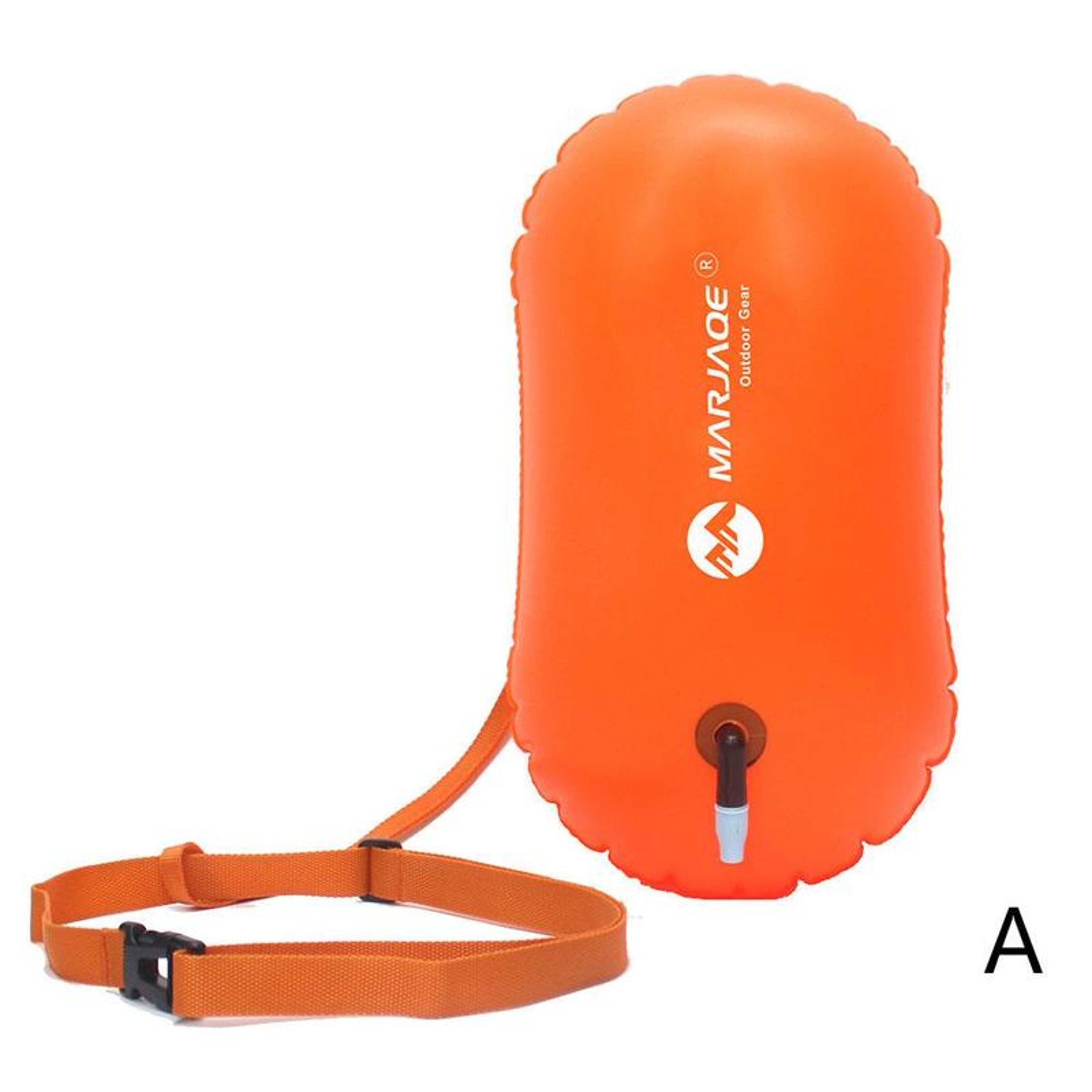 Open Water Swim Tow Float With Adjustable Waist Belt Inflatable Safety Buoy For Swimming  Triathlon 1