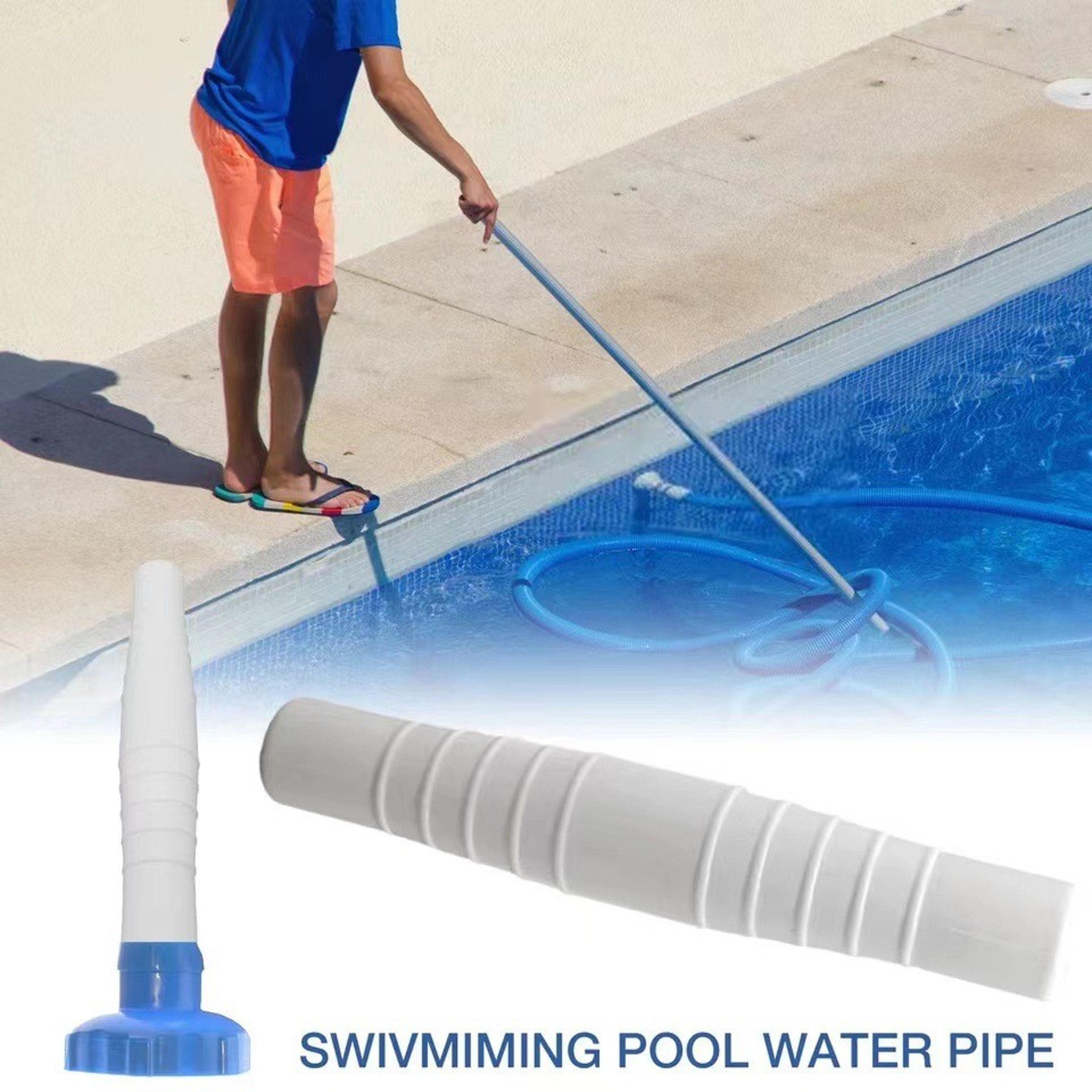 Universal Pool Hose Connector Pool Hose Coupling for Vacuum & Filter Pump Systems – view 1