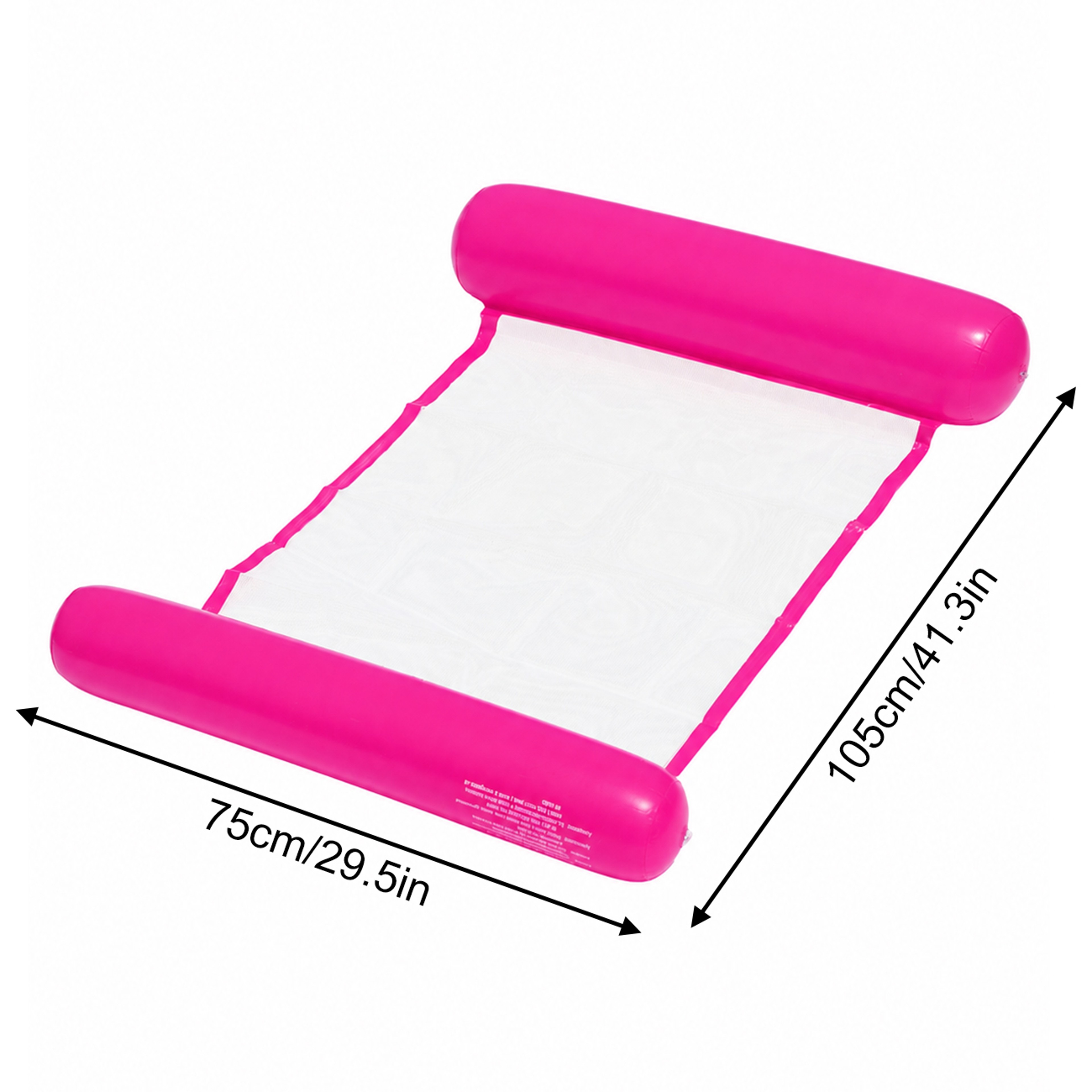 Pool Hammock Float Inflatable Pool Float for Adults with Breathable Mesh – view 7