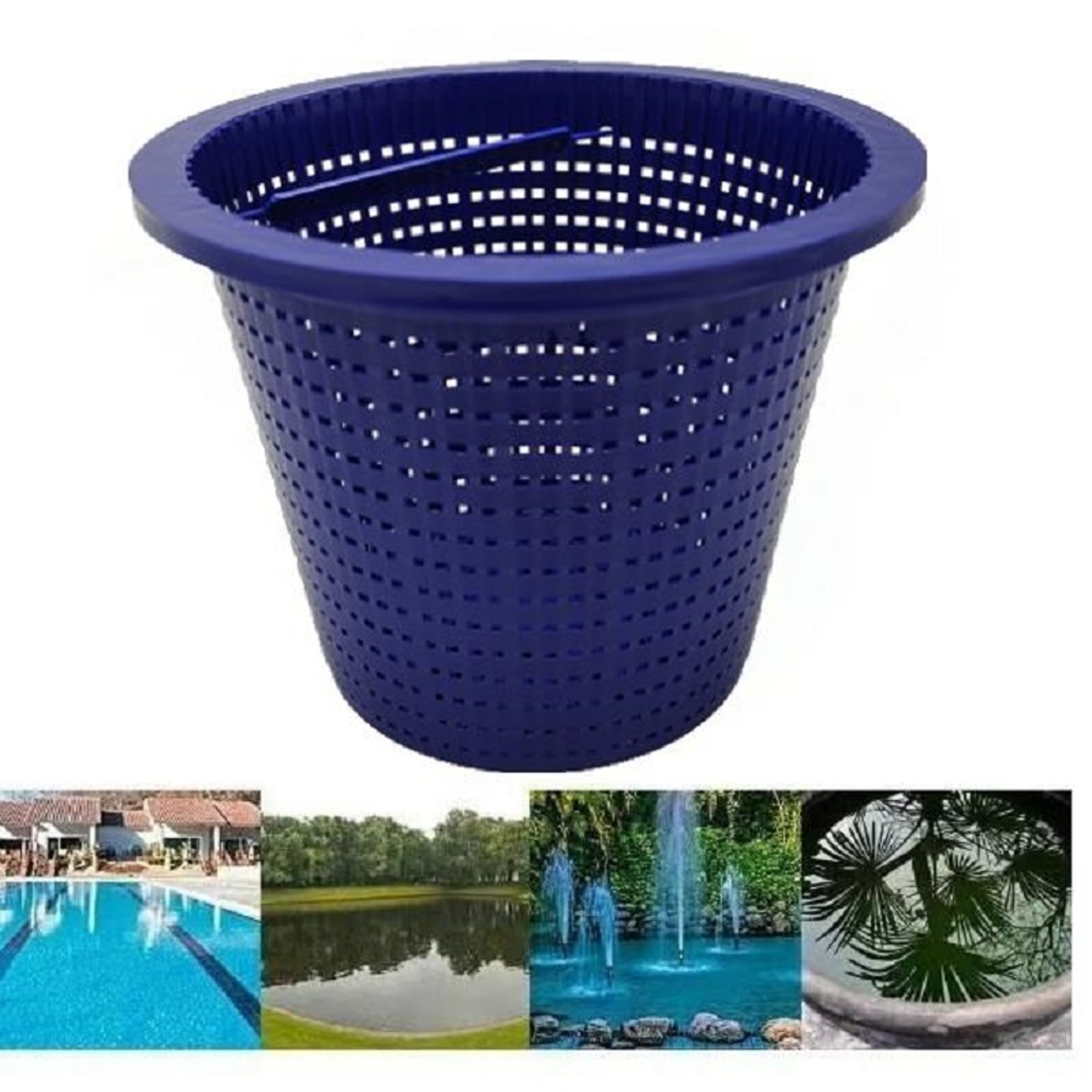 Universal Pool Skimmer Basket Durable Replacement Pool Filter Basket for Swimming Pools – view 1