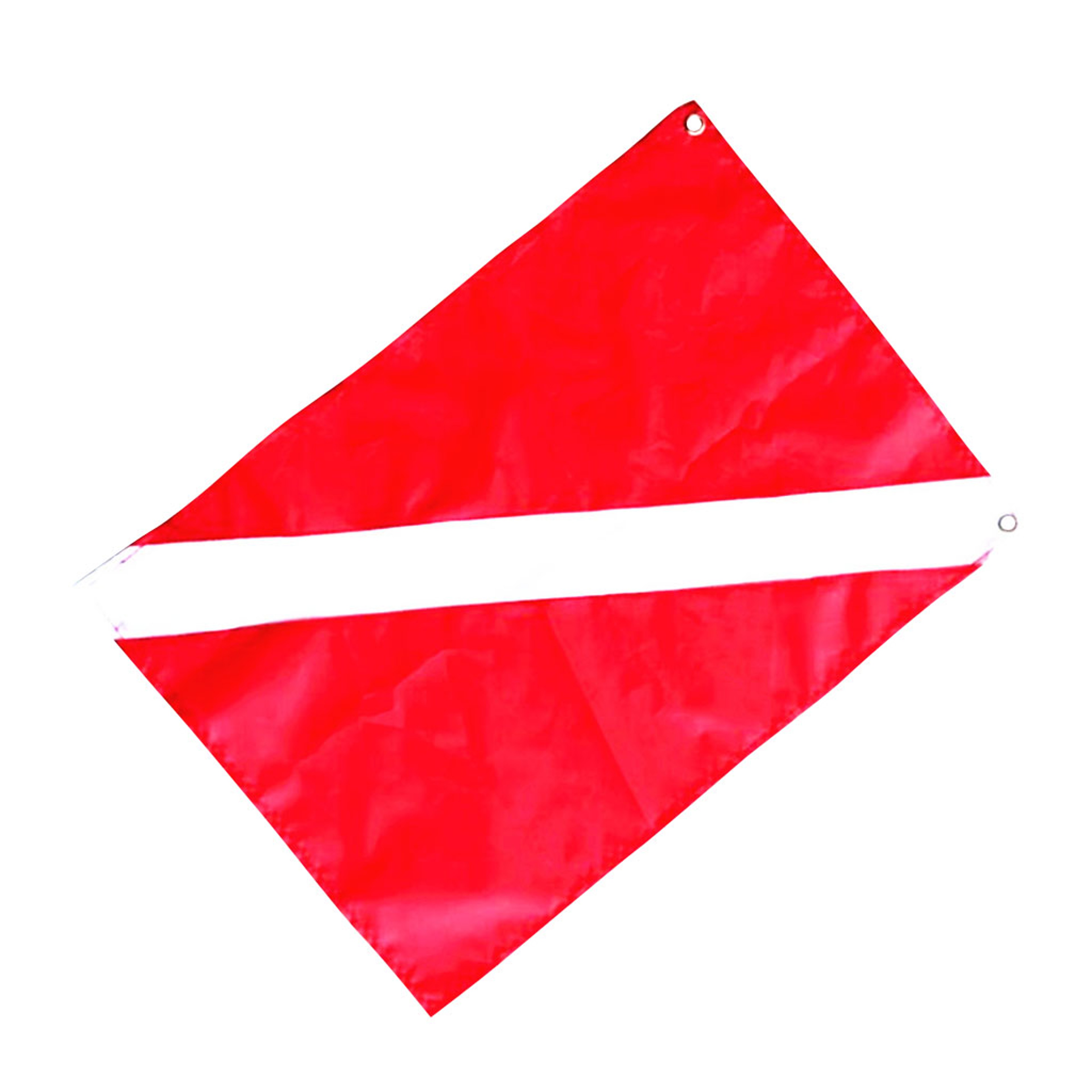 Diver Down Flag for Kayaks & Boats High Visibility Scuba Diving Safety Flag for Spearfishing – view 1