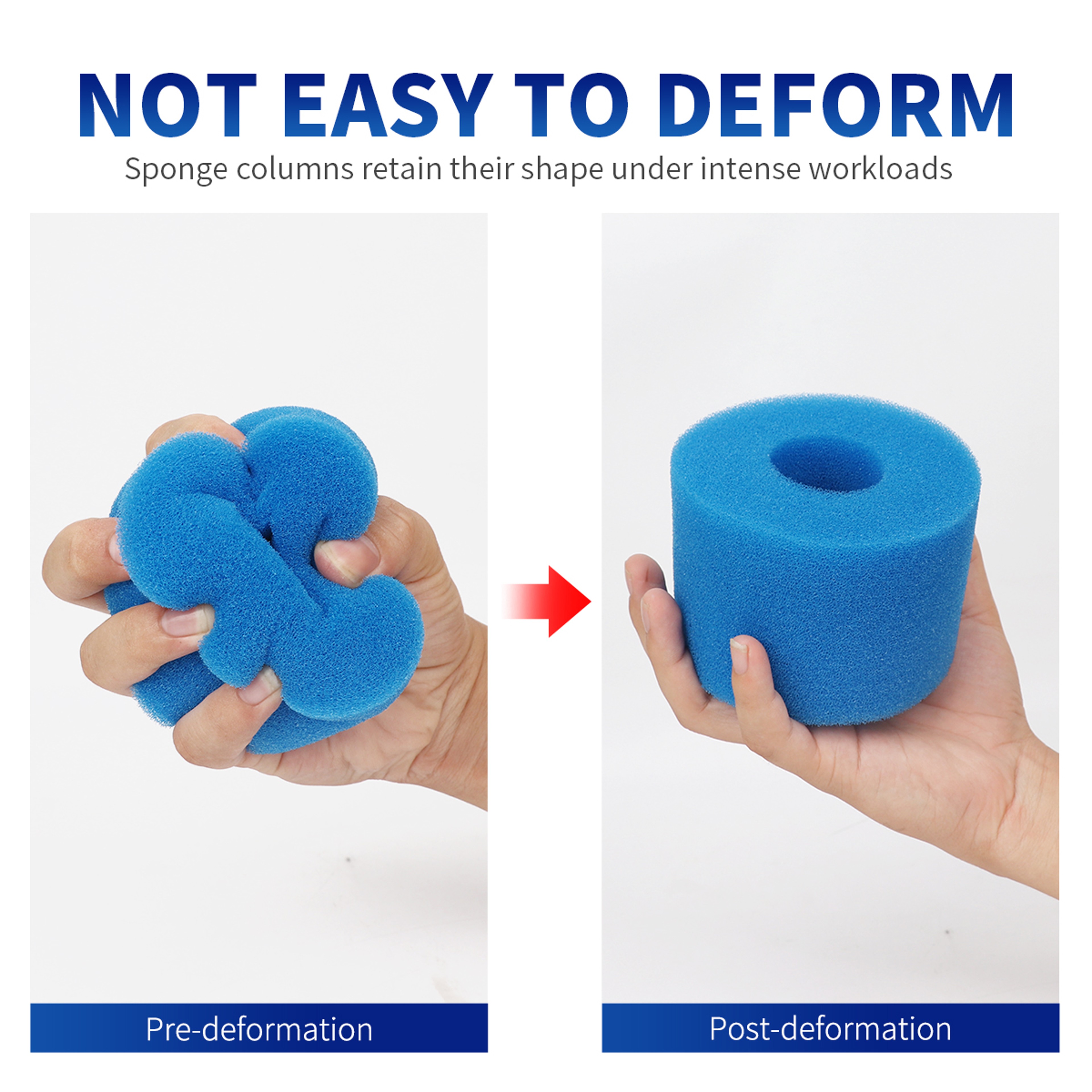Reusable Pool Filter Foam Cartridge For Intex PureSpa  Hot Tub Spa Systems 2